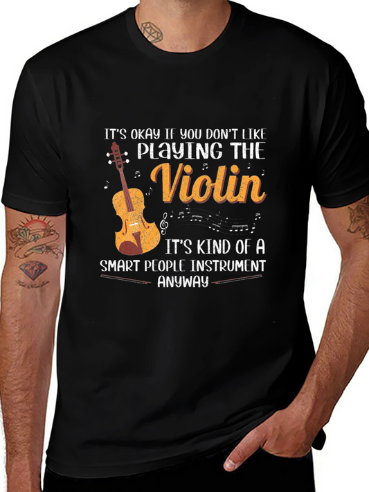 Violin Lover T-Shirt: Smart People Instrument Tee