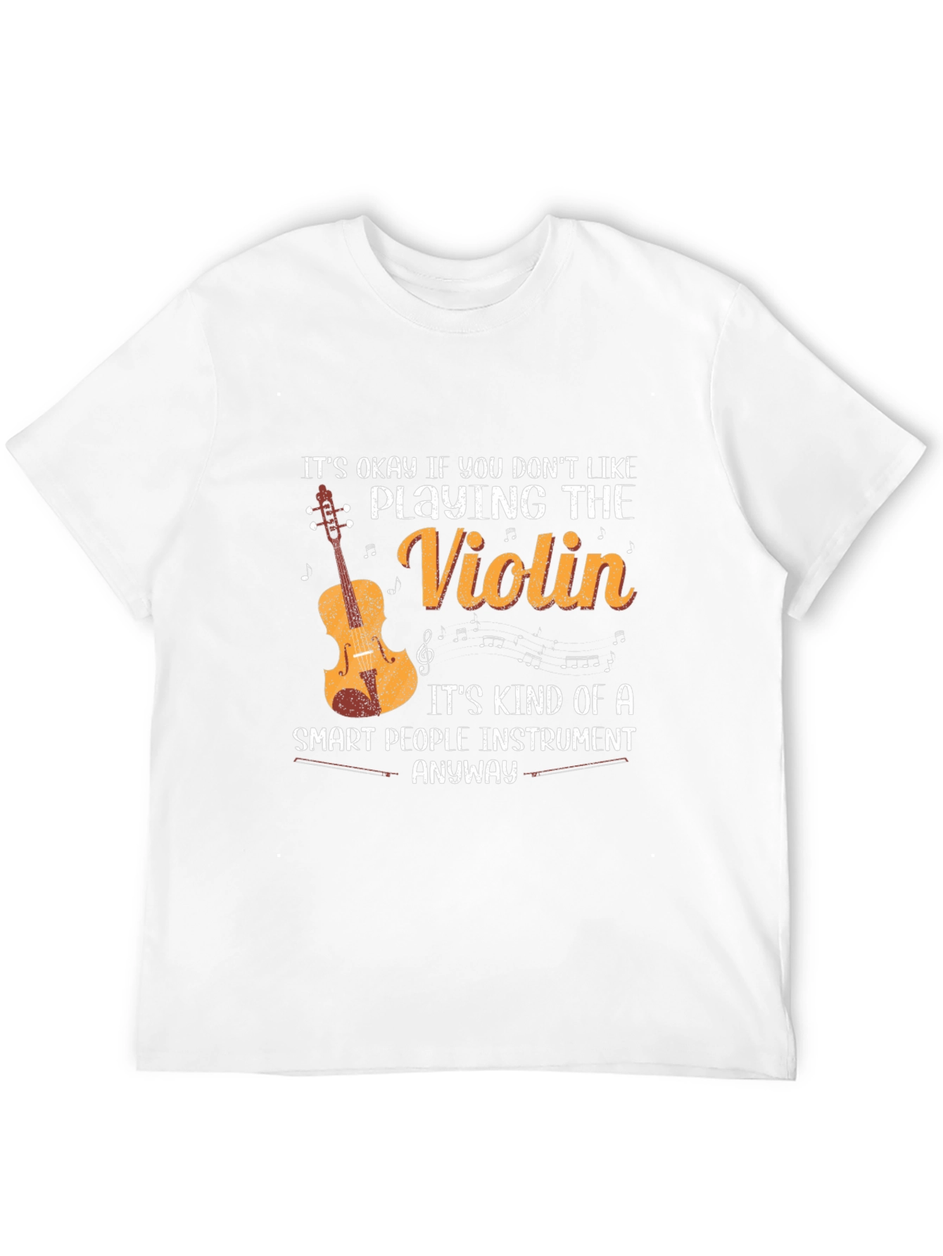 Violin Lover T-Shirt: Smart People Instrument Tee