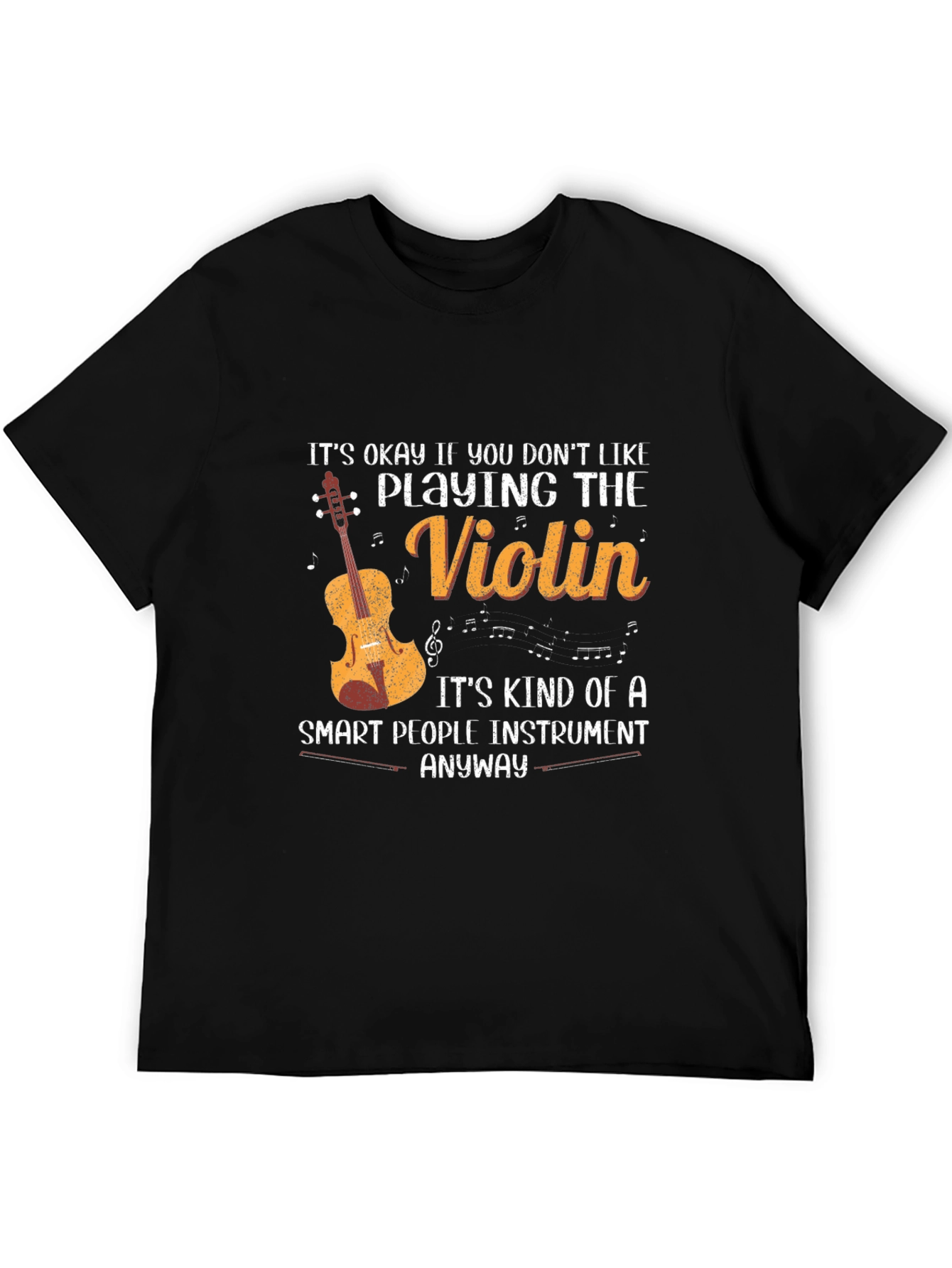 Violin Lover T-Shirt: Smart People Instrument Tee