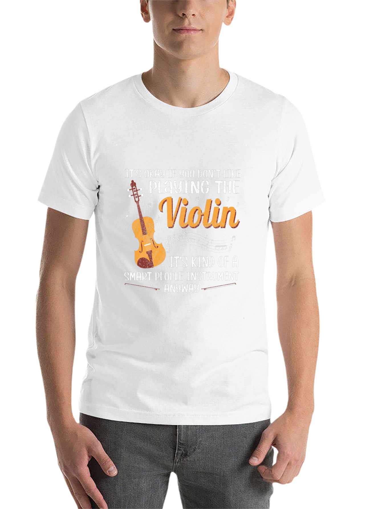 Violin Lover T-Shirt: Smart People Instrument Tee