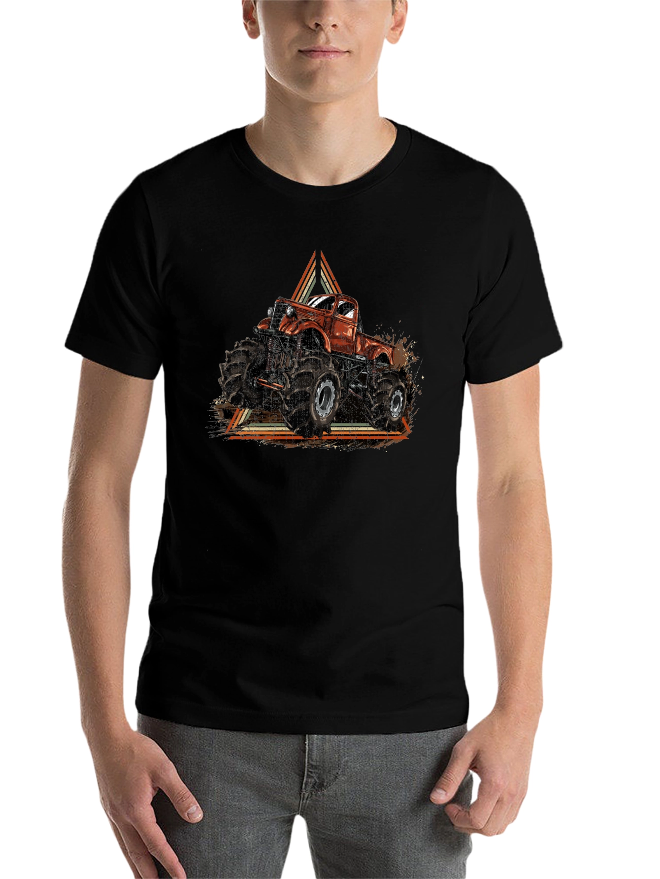 Monster Truck Graphic T-Shirt - Cool Design