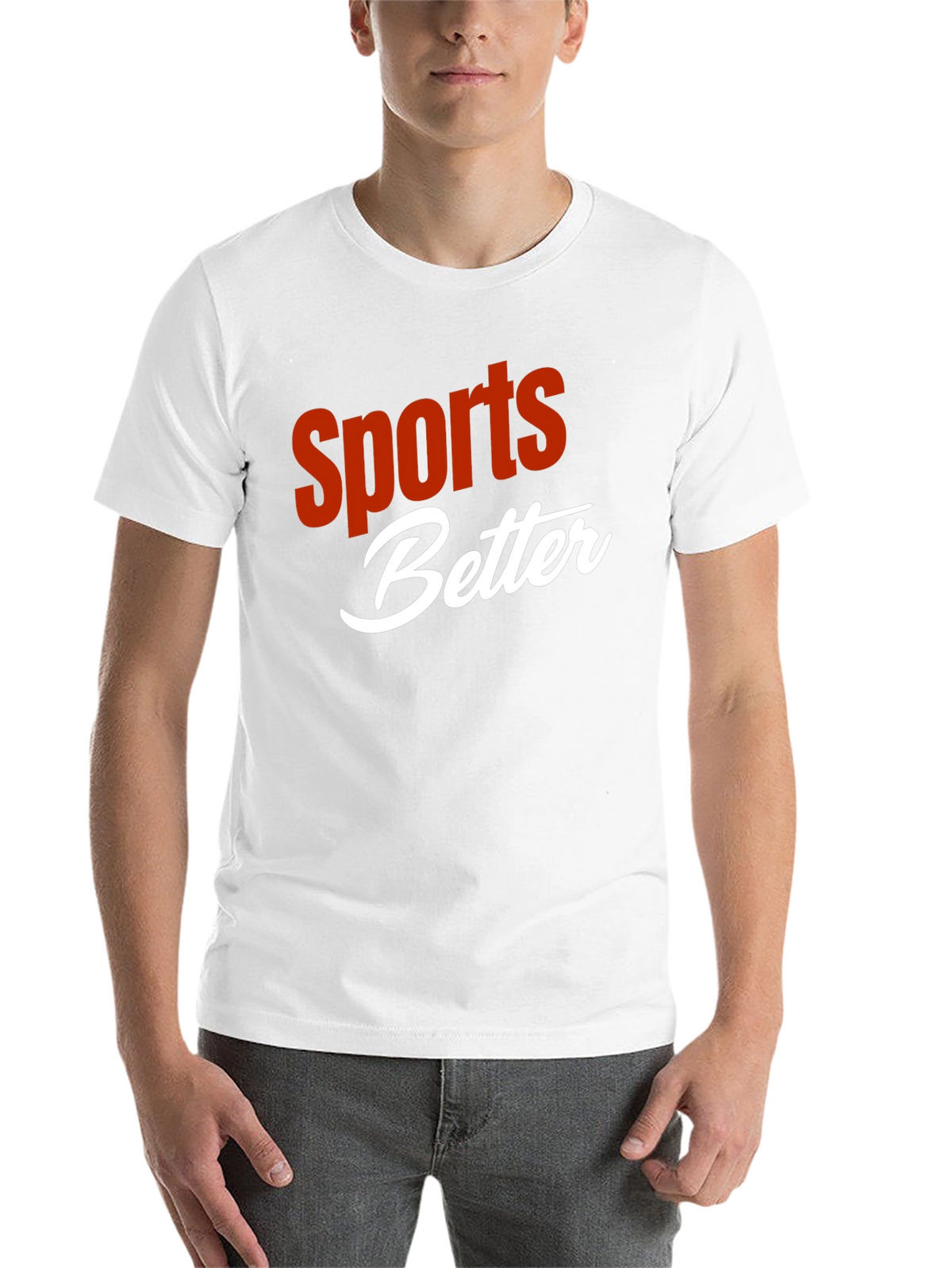 Sports Better Graphic T-Shirt - Black
