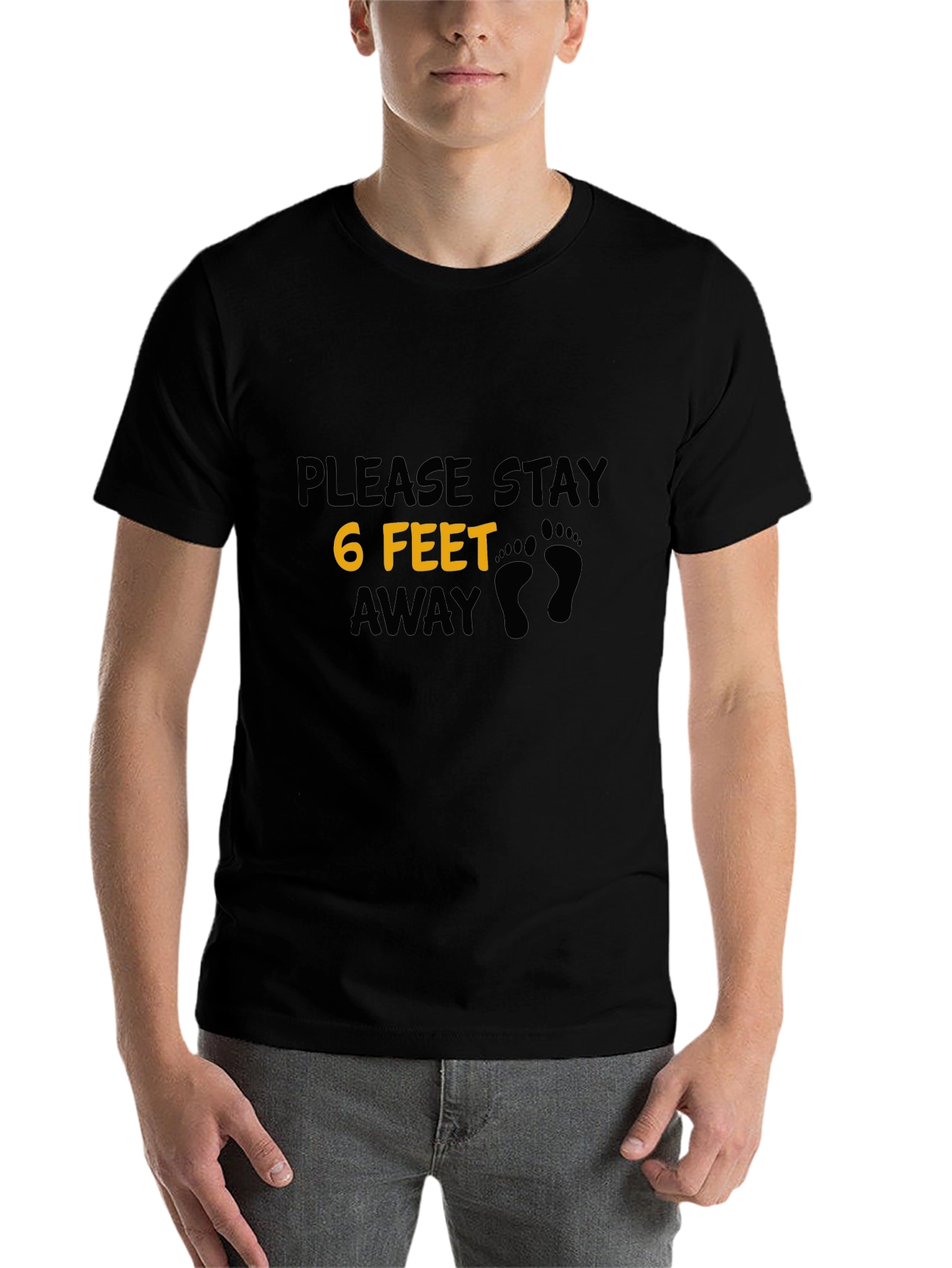 Social Distancing T-Shirt - 6 Feet Away Graphic Tee