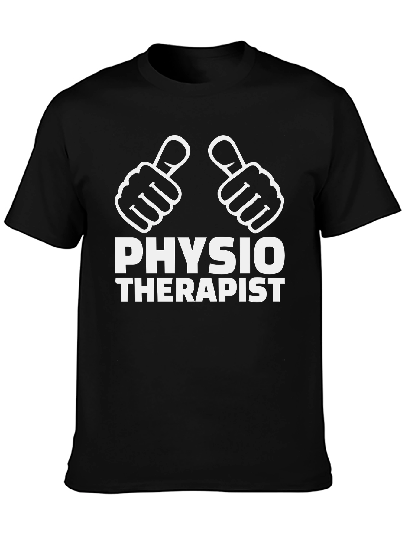 Physio Therapist T-Shirt - Thumbs Up Design