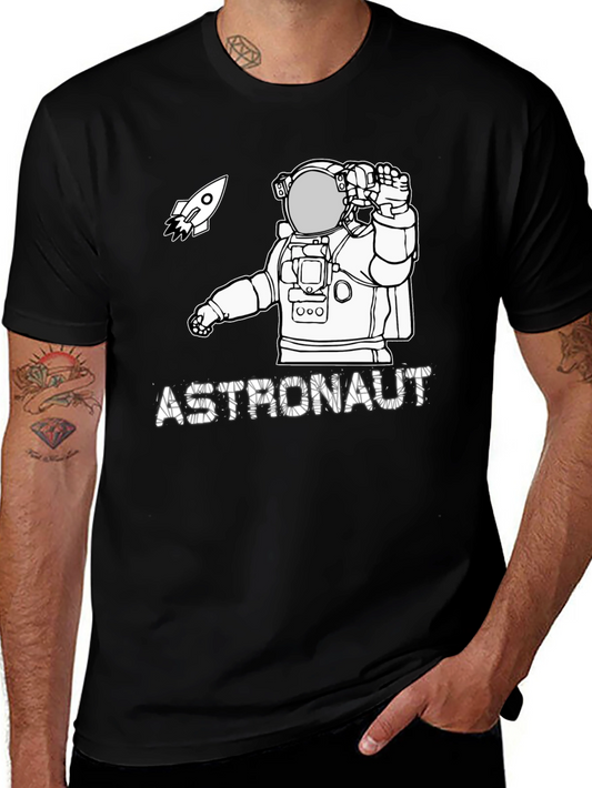 Astronaut Graphic T-Shirt - Space Adventure Tee