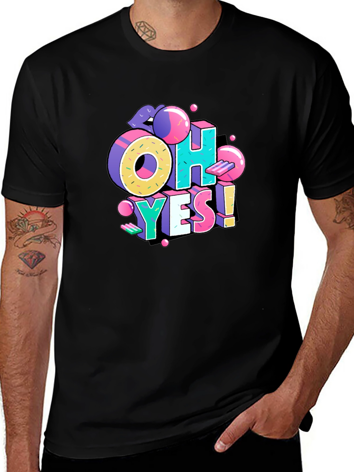 Vaporwave OH YES! Graphic T-Shirt