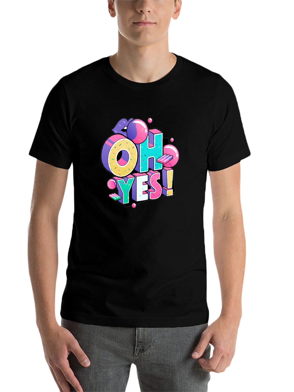 Vaporwave OH YES! Graphic T-Shirt