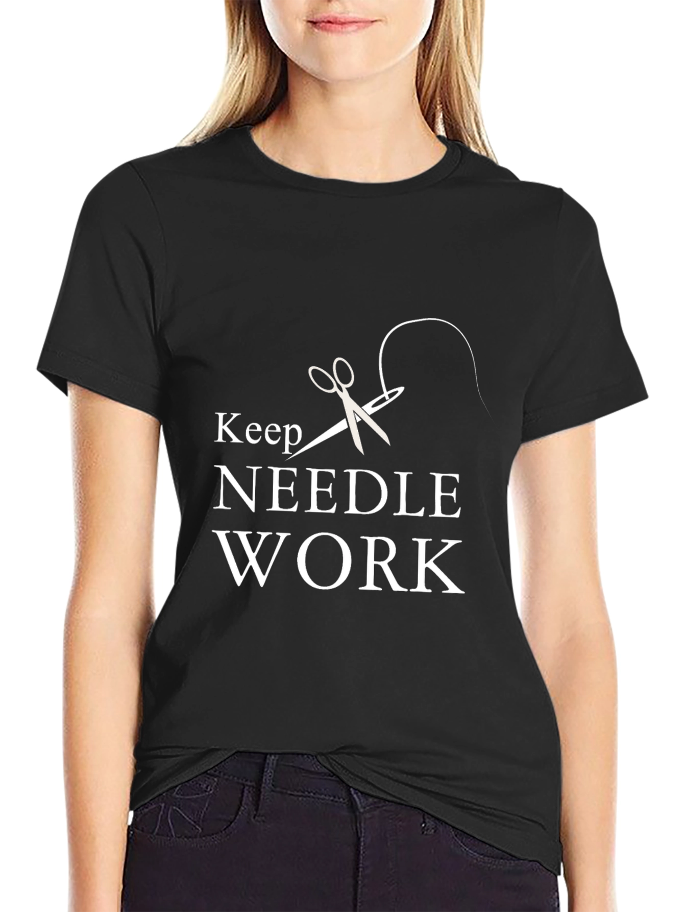 Keep Needle Work T-Shirt