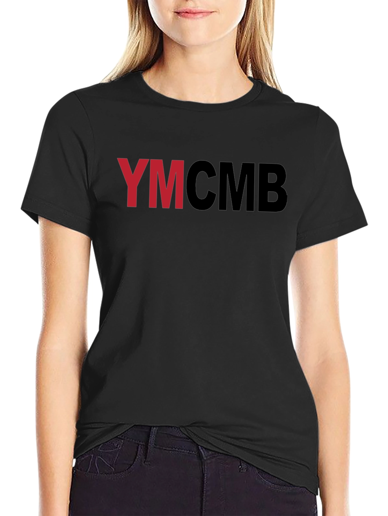 YMCMB Black Graphic T-Shirt