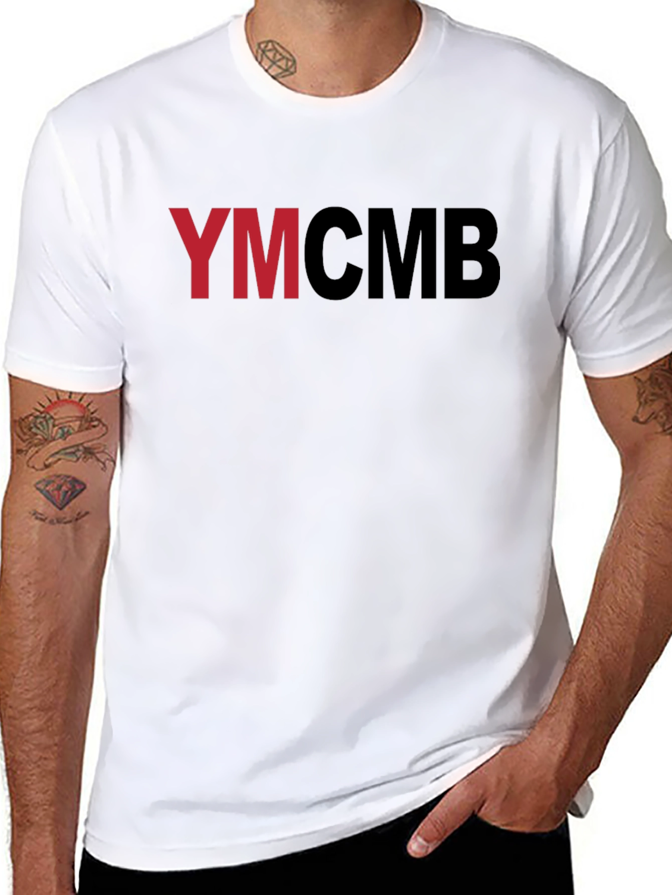 YMCMB Black Graphic T-Shirt