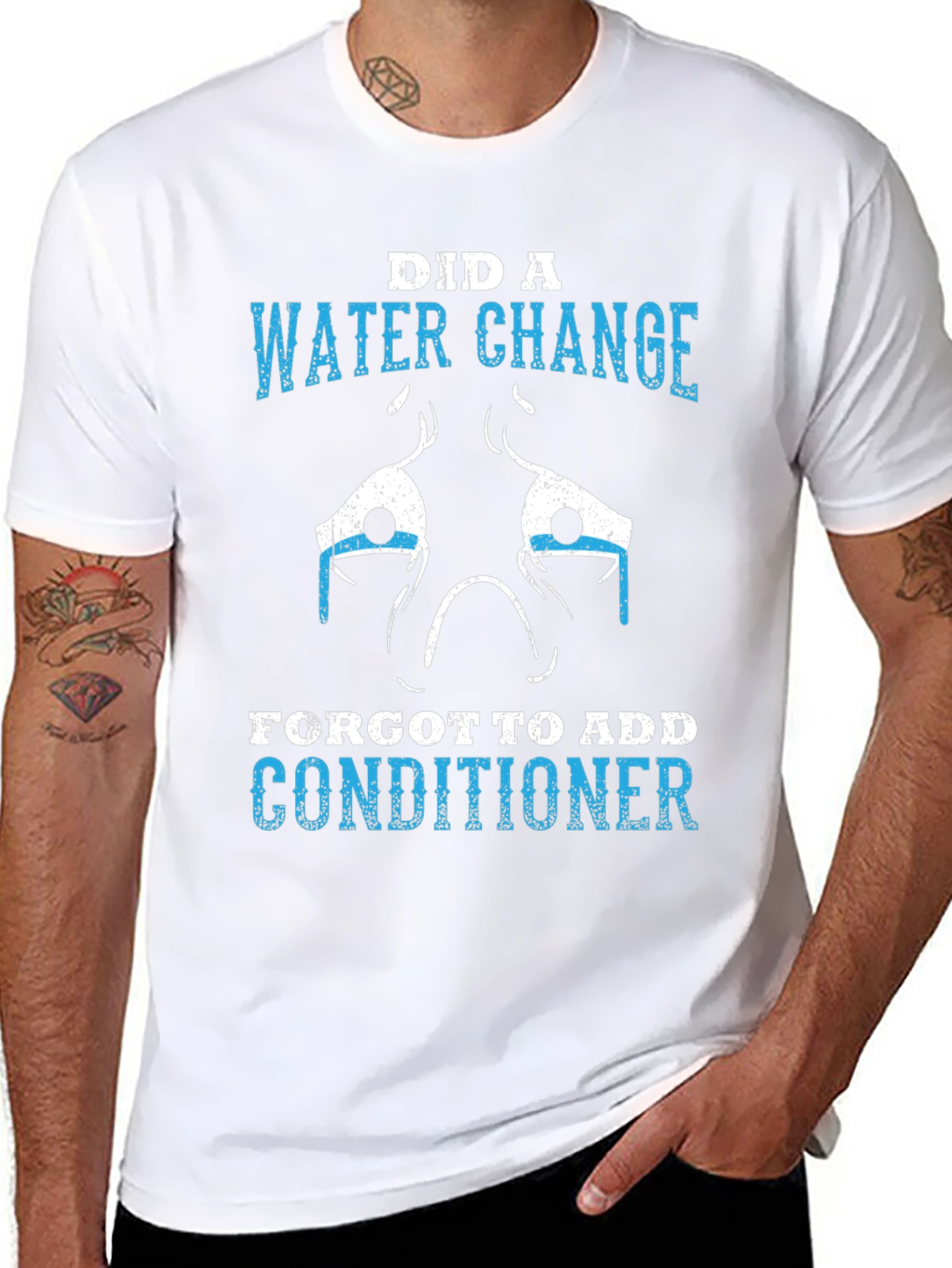 Funny Aquarium T-Shirt - Water Change Conditioner