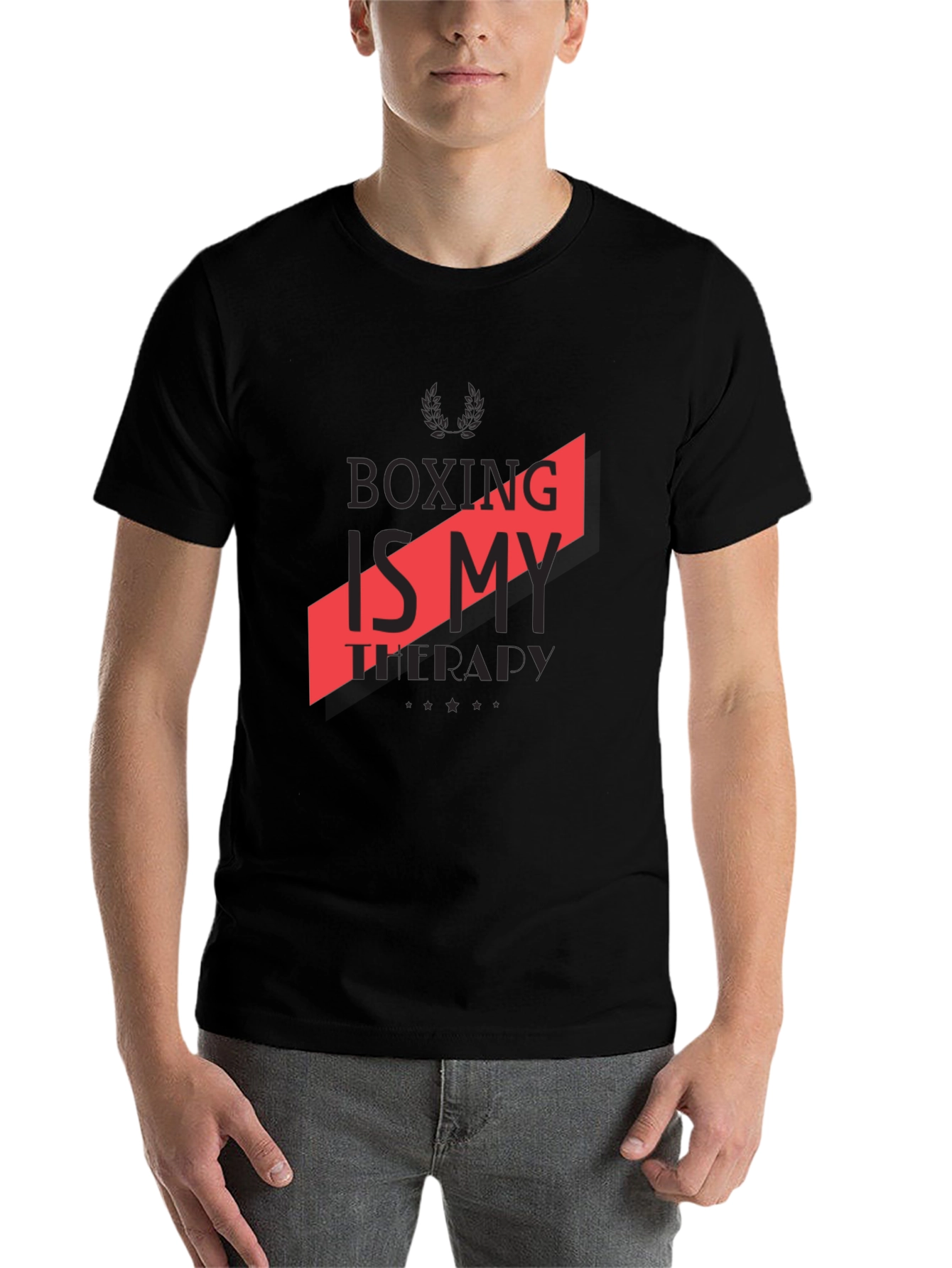Boxing Is My Therapy Graphic Tee