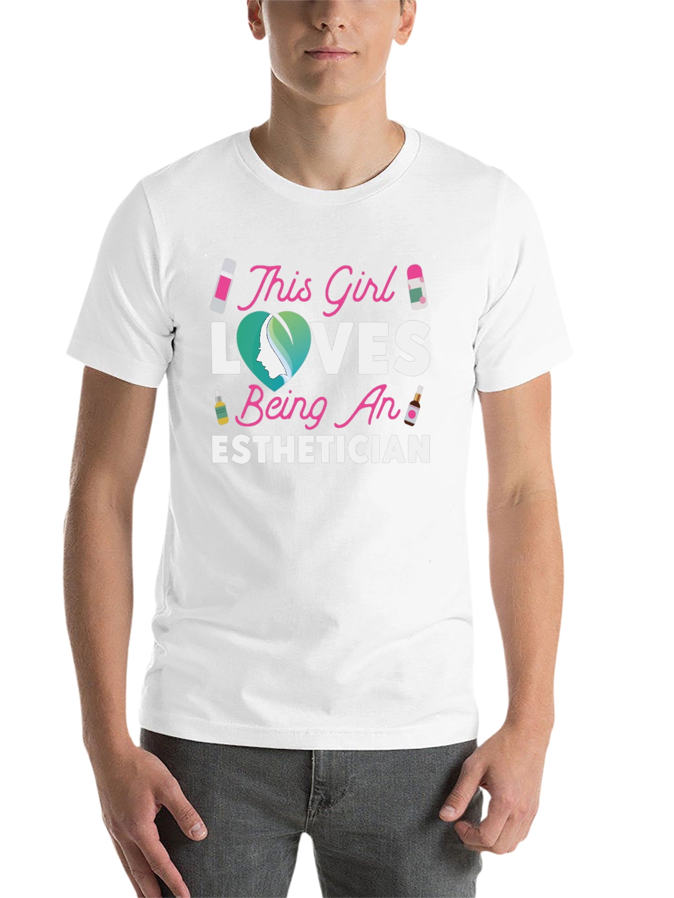 Esthetician Love Graphic T-Shirt