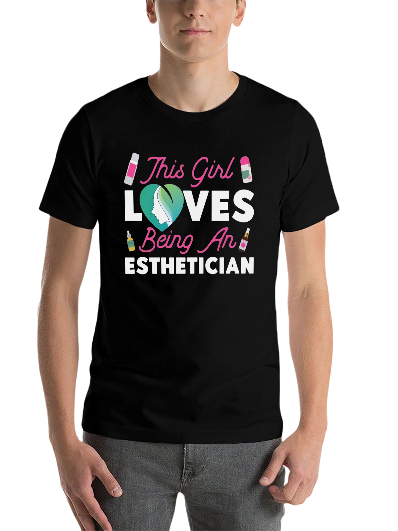Esthetician Love Graphic T-Shirt