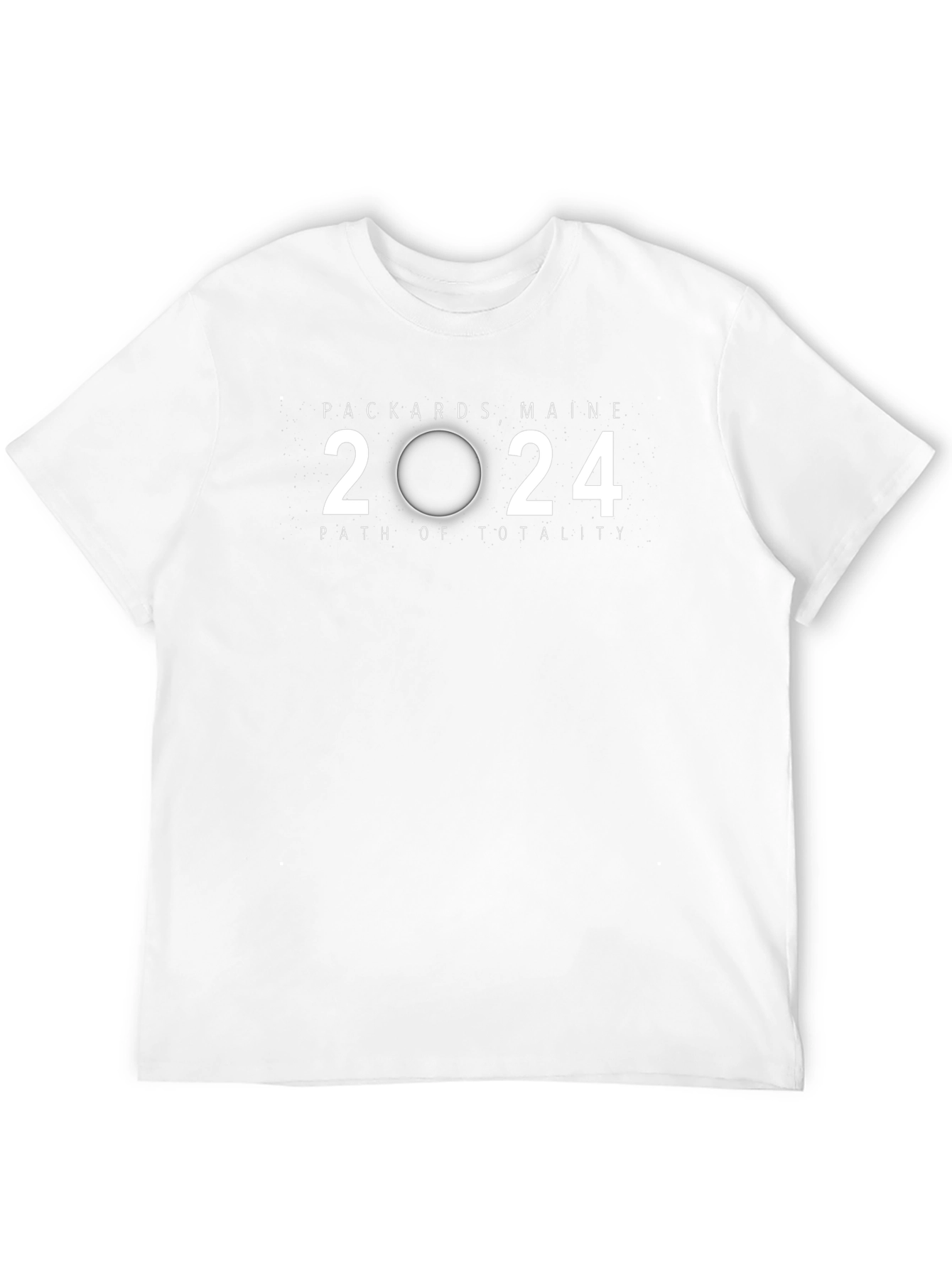Packards Maine 2024 Path of Totality Black T-Shirt