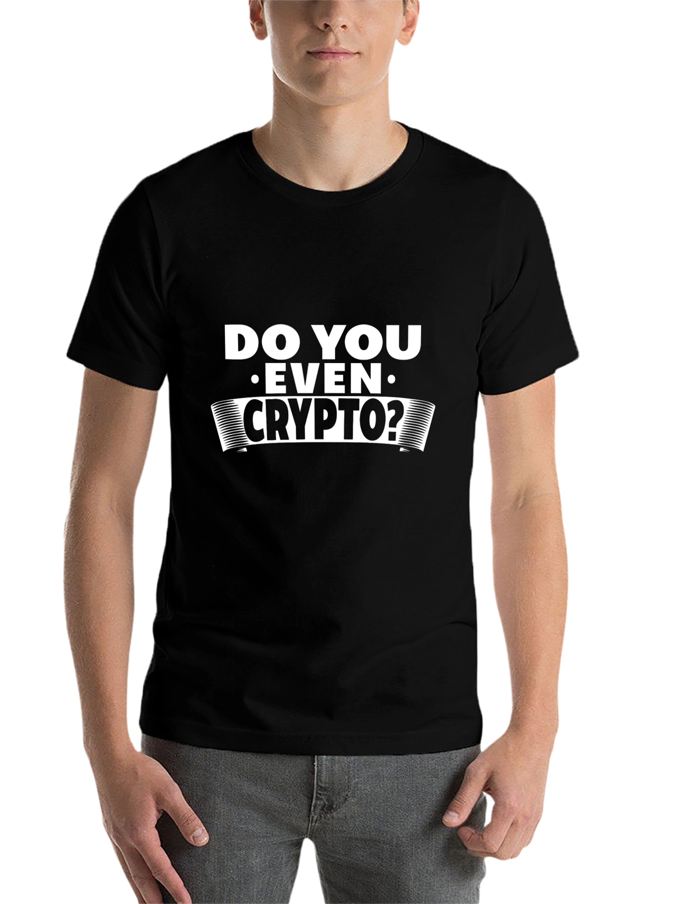 Do You Even Crypto T-Shirt - Black Graphic Tee