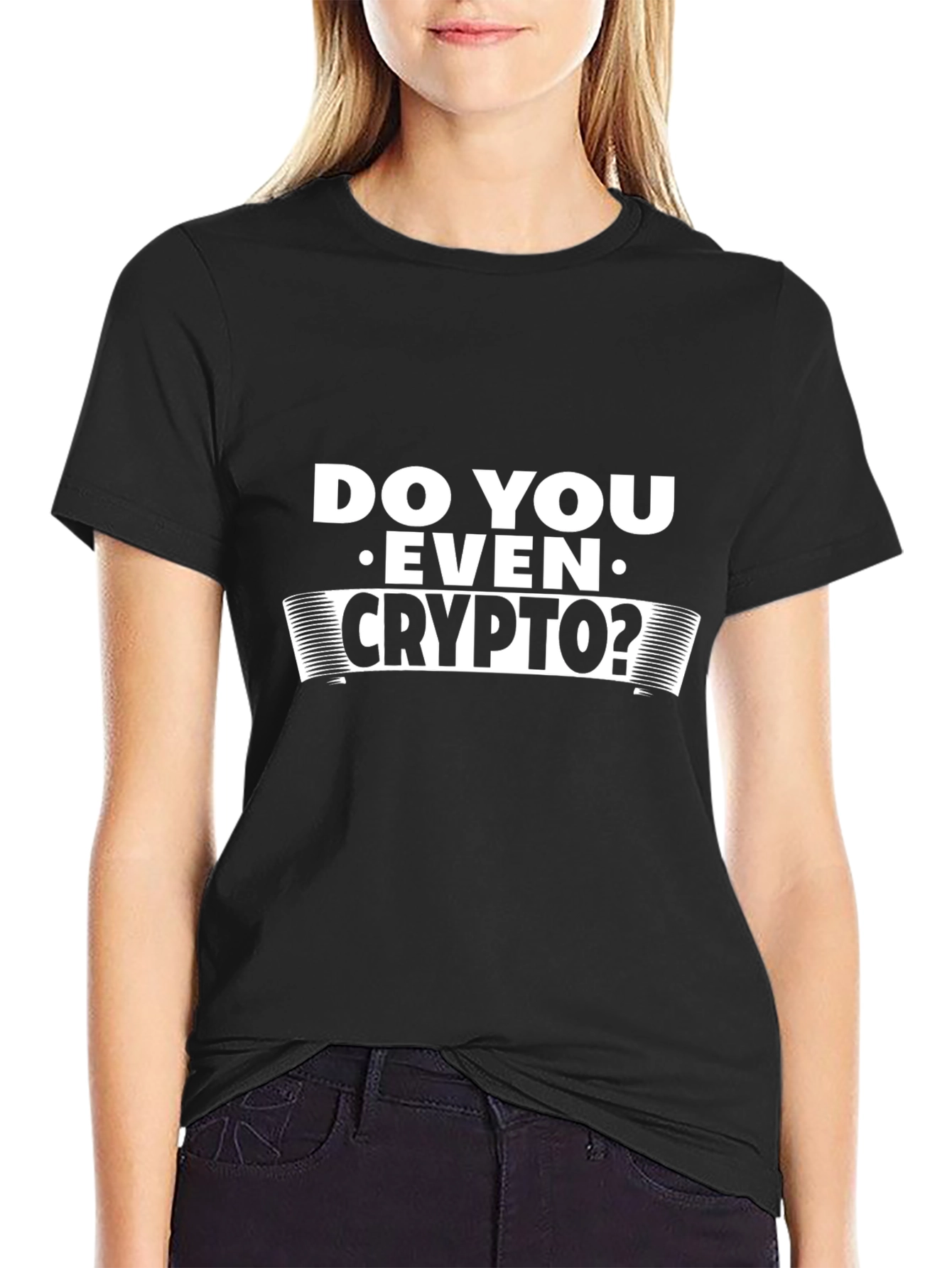 Do You Even Crypto T-Shirt - Black Graphic Tee