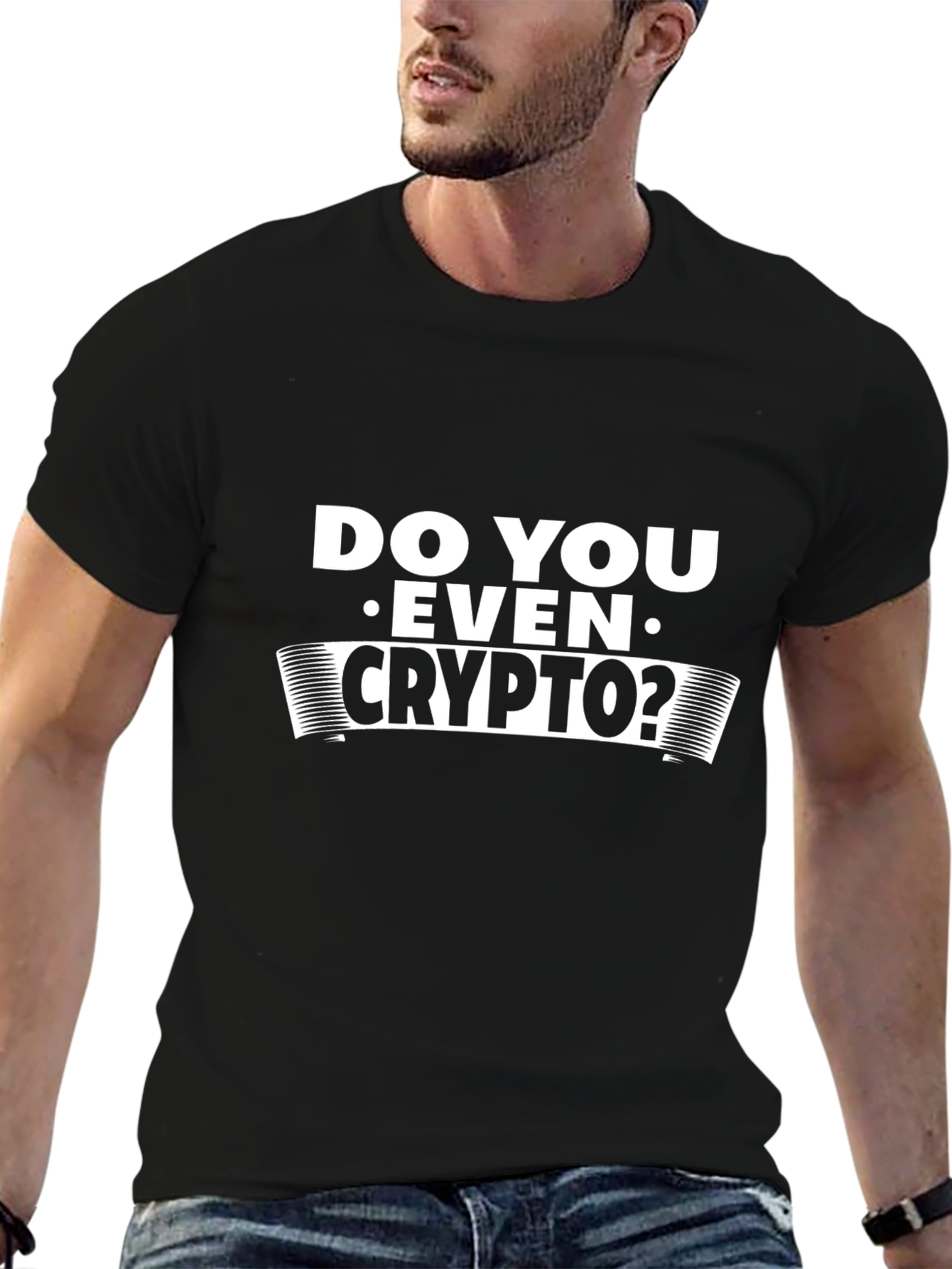 Do You Even Crypto T-Shirt - Black Graphic Tee