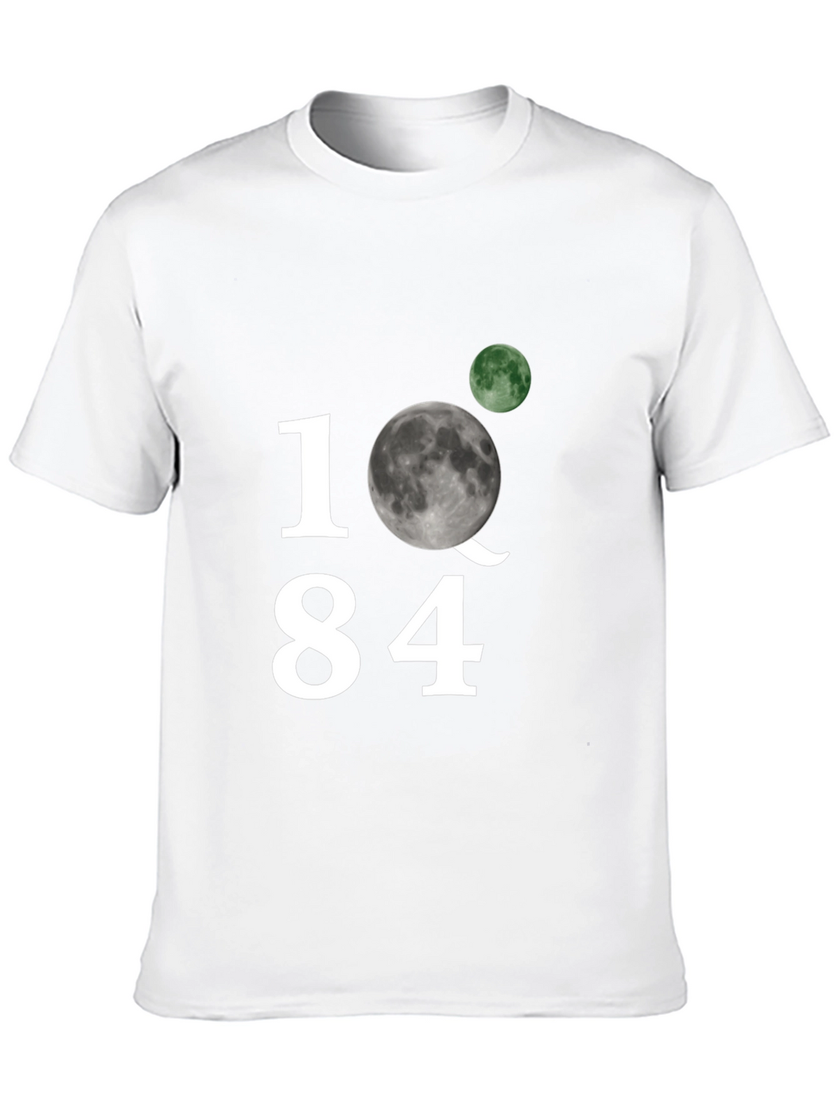 1Q84 Moon Graphic Black T-Shirt