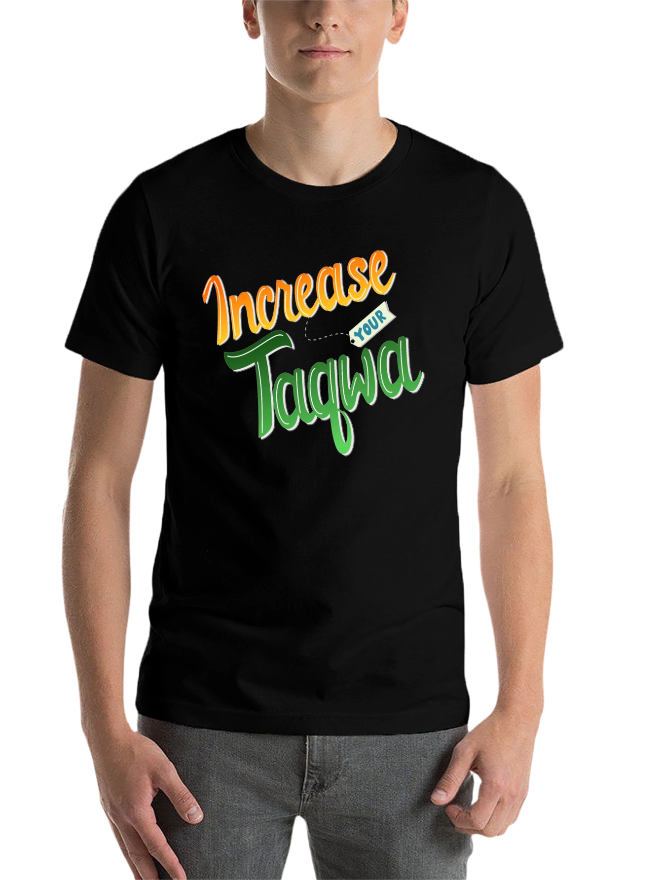 Increase Your Taqwa T-Shirt - Stylish Islamic Tee