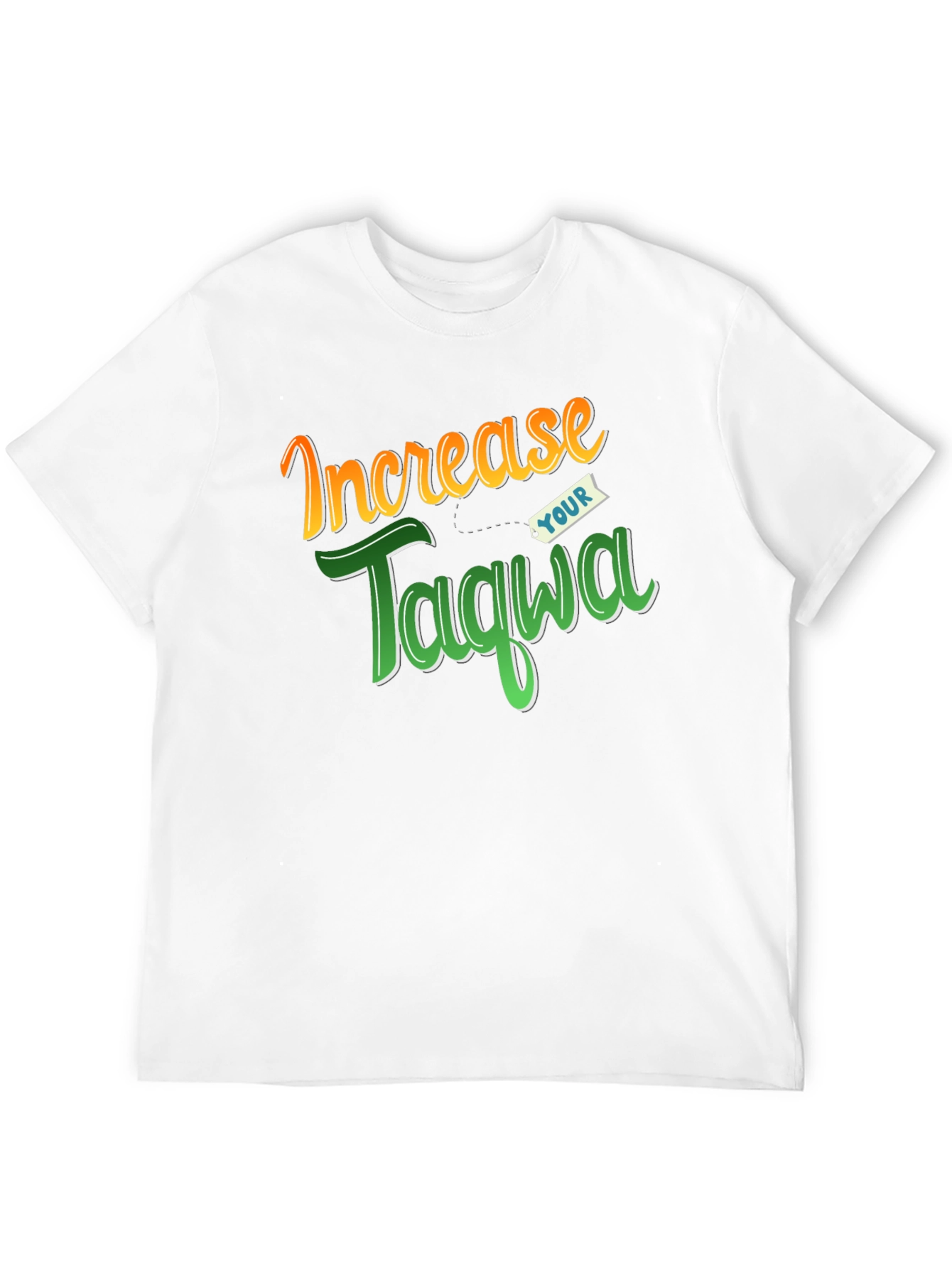 Increase Your Taqwa T-Shirt - Stylish Islamic Tee