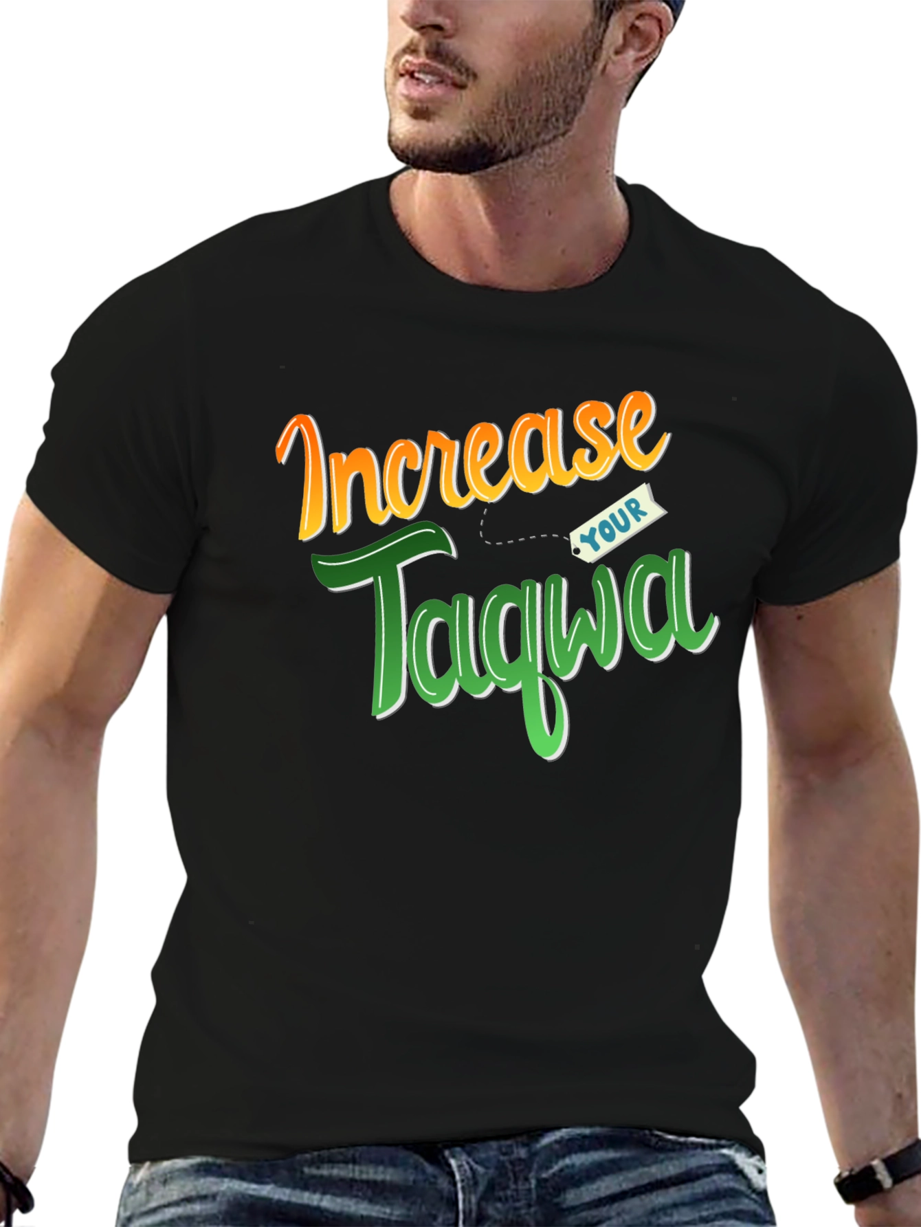 Increase Your Taqwa T-Shirt - Stylish Islamic Tee