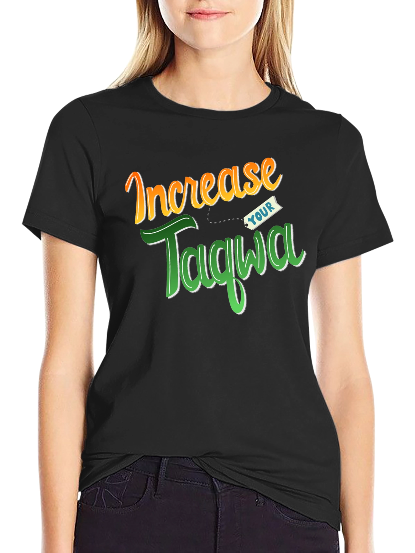 Increase Your Taqwa T-Shirt - Stylish Islamic Tee
