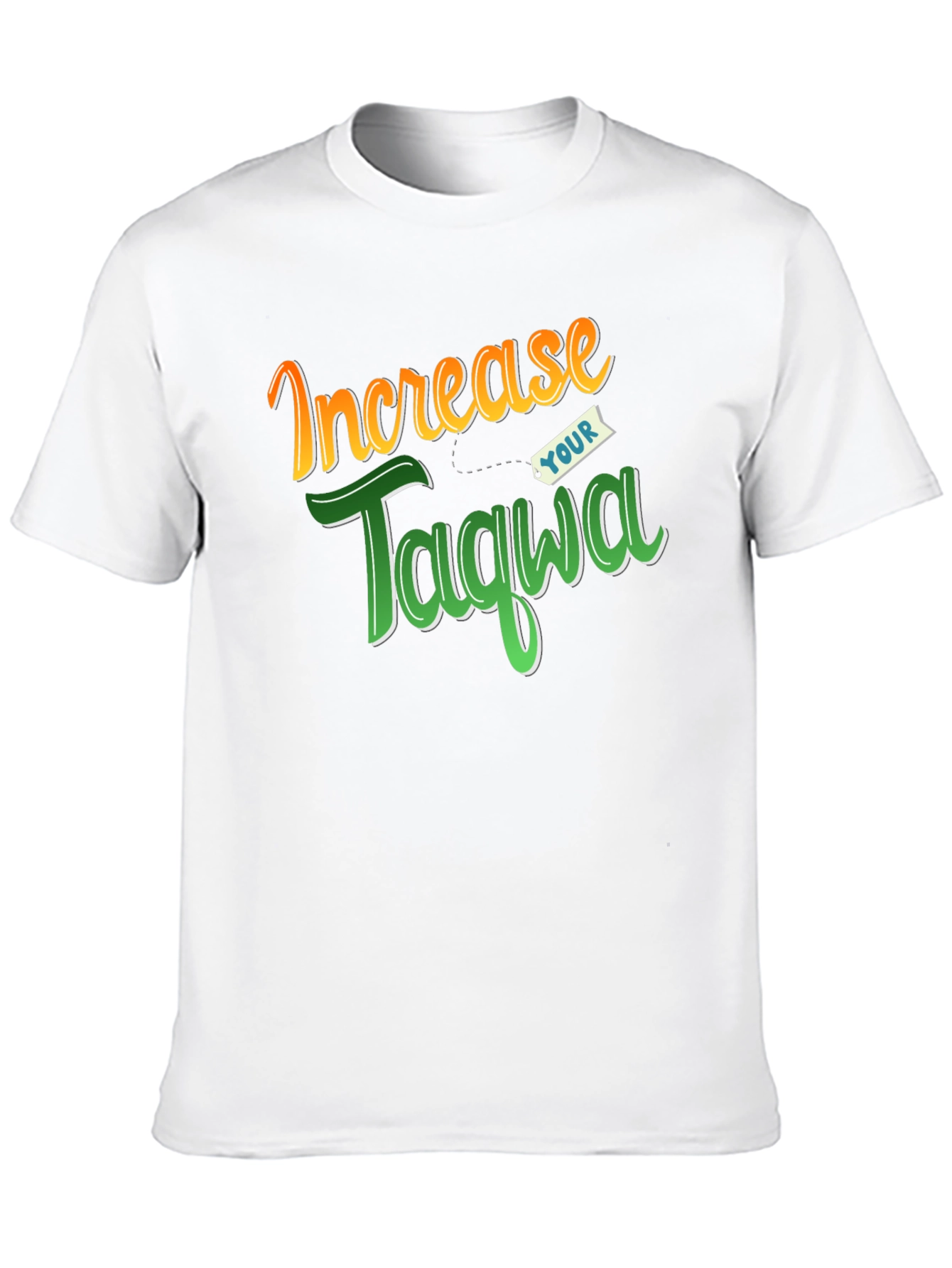 Increase Your Taqwa T-Shirt - Stylish Islamic Tee