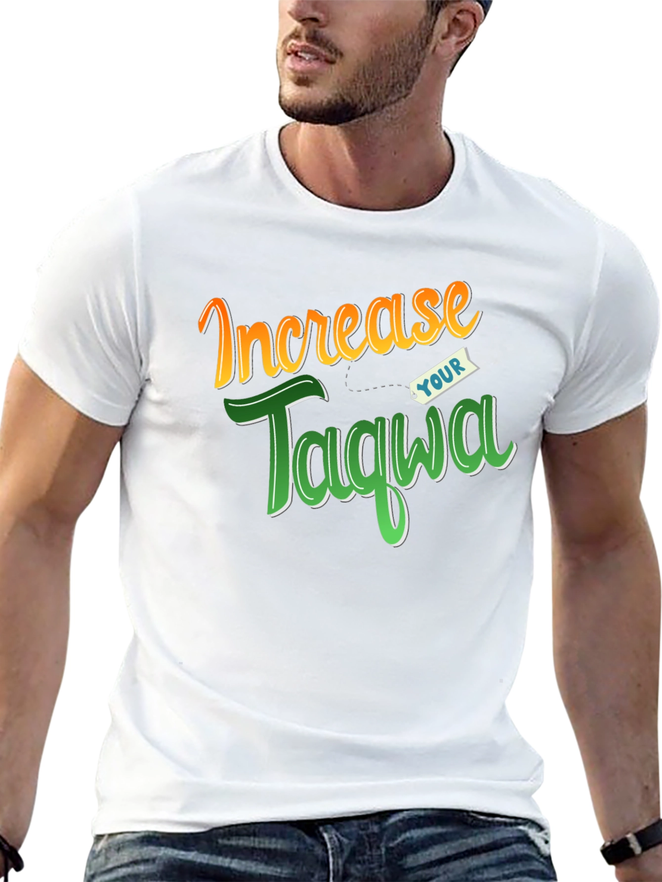 Increase Your Taqwa T-Shirt - Stylish Islamic Tee