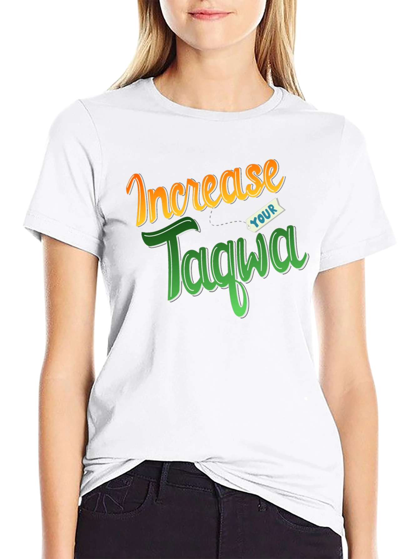 Increase Your Taqwa T-Shirt - Stylish Islamic Tee