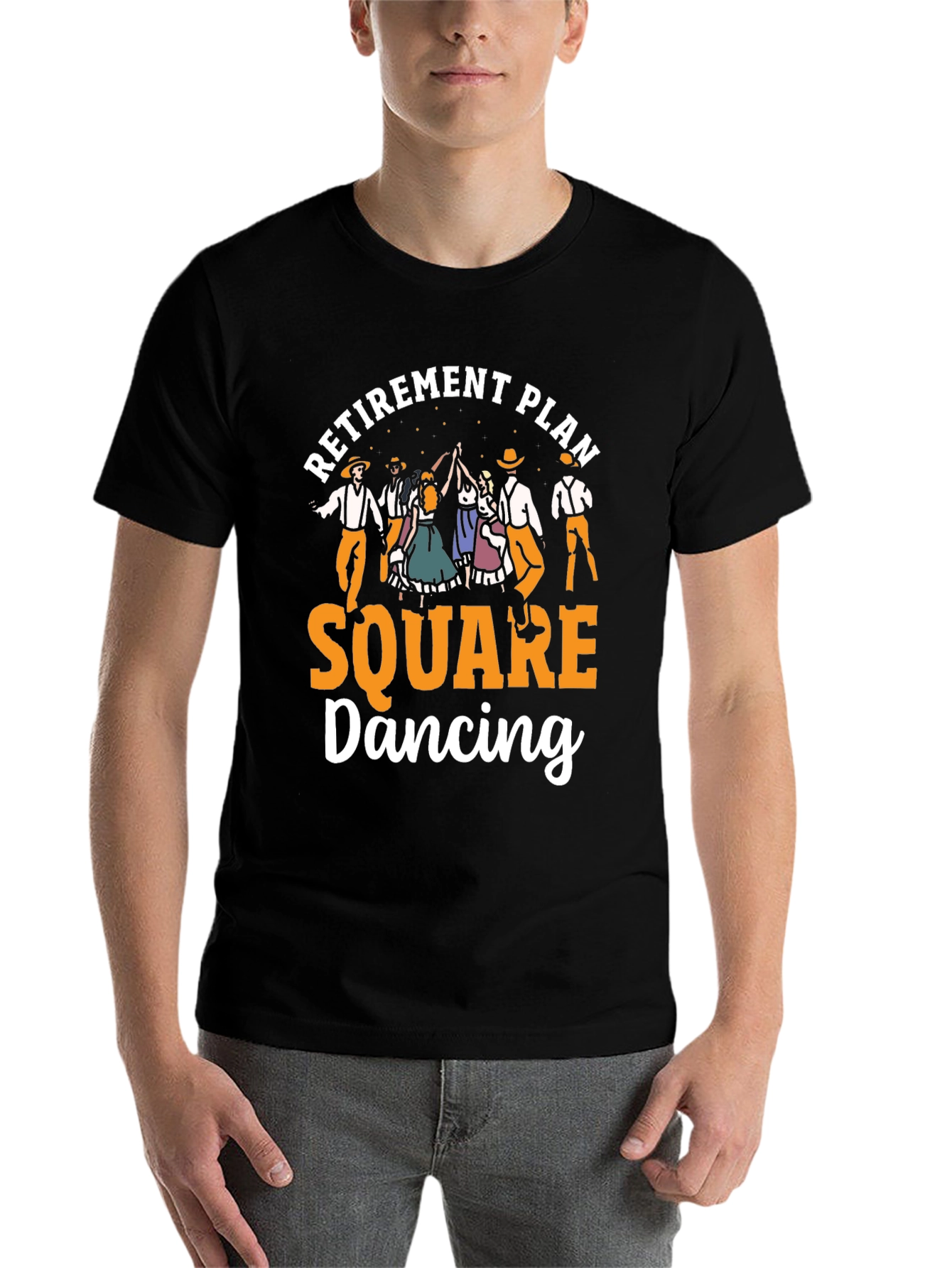 Retirement Plan Square Dancing T-Shirt