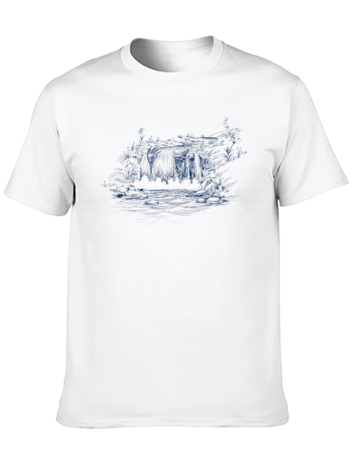 Mens Black Graphic T-Shirt