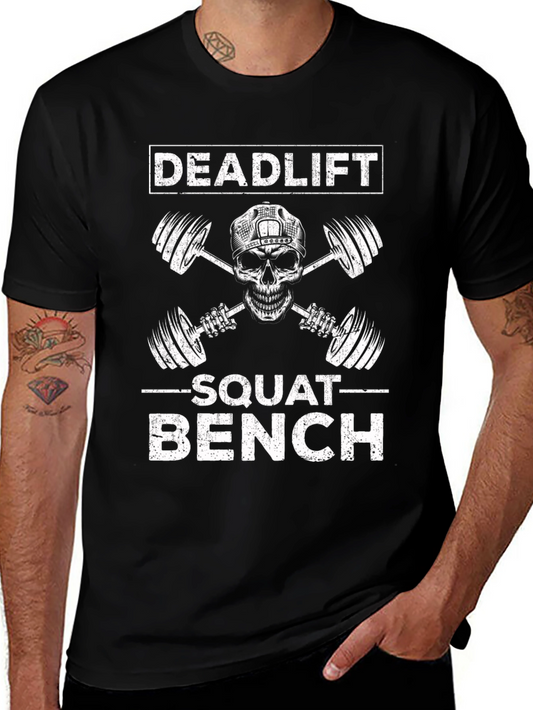 Deadlift Squat Bench Workout T-Shirt
