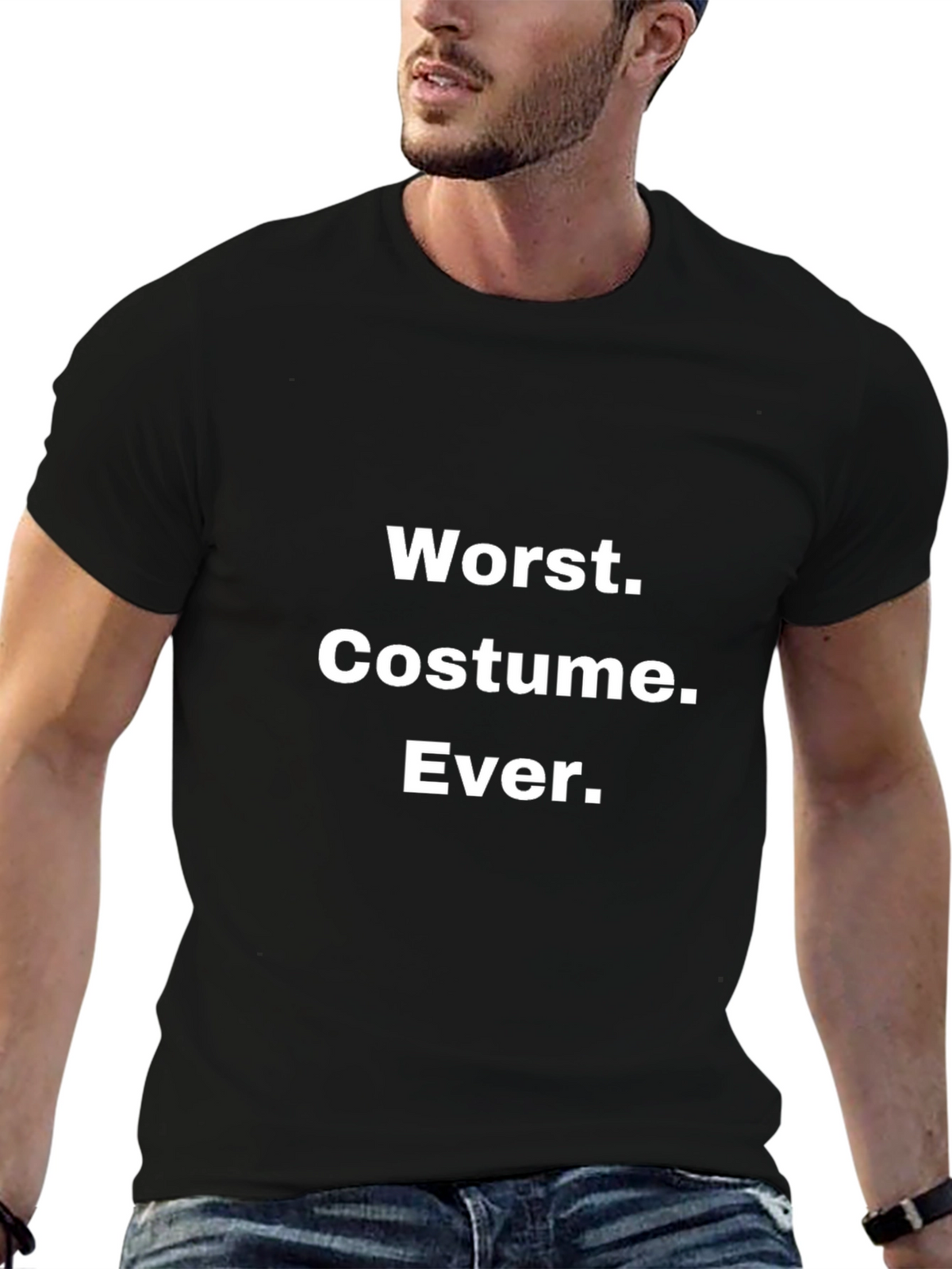 Worst Costume Ever T-Shirt: Funny Halloween Tee