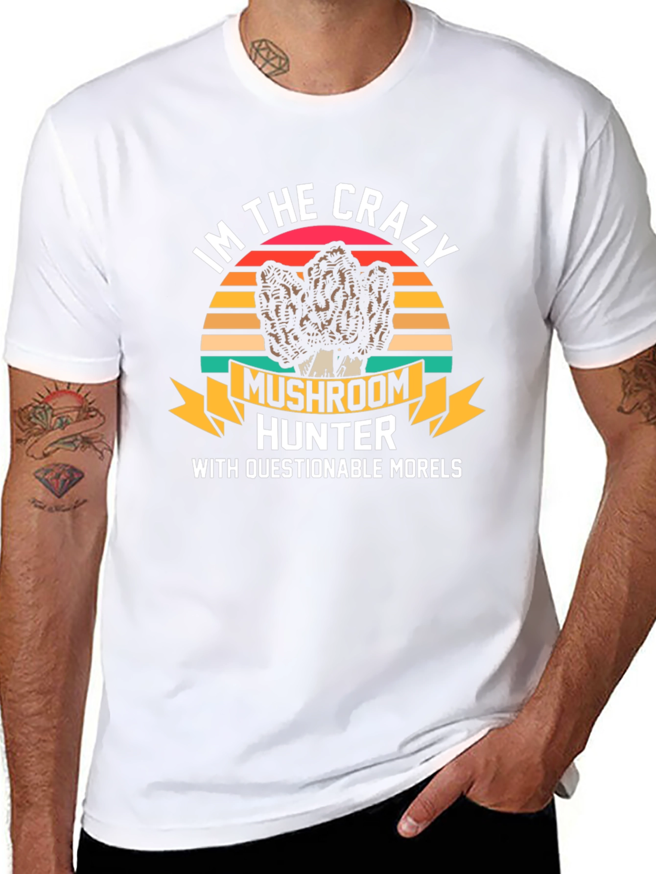 Crazy Mushroom Hunter T-Shirt
