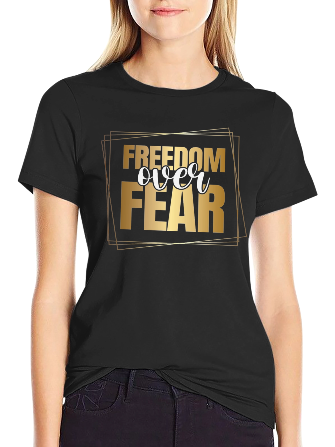 Freedom Over Fear Graphic Tee