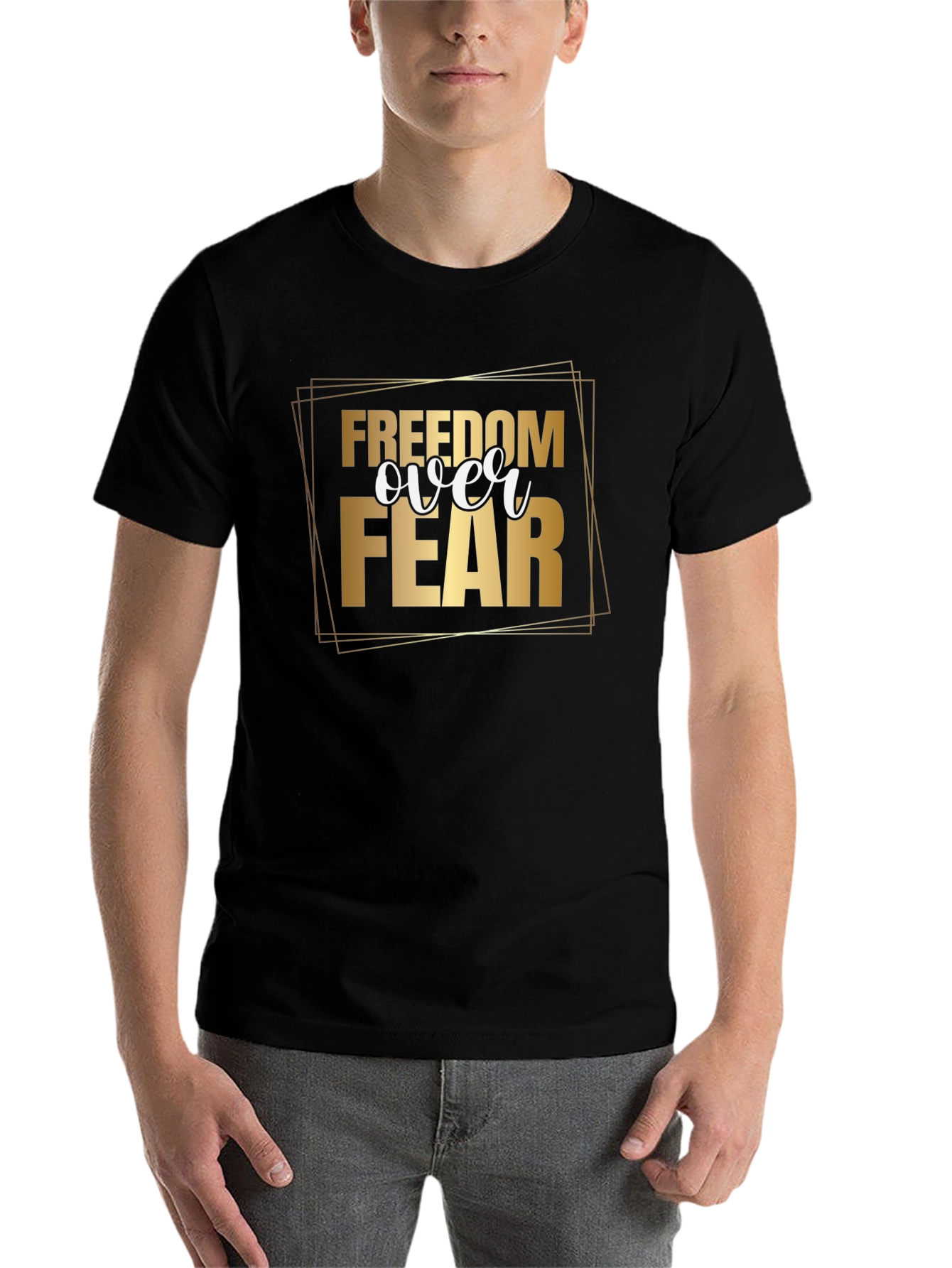 Freedom Over Fear Graphic Tee