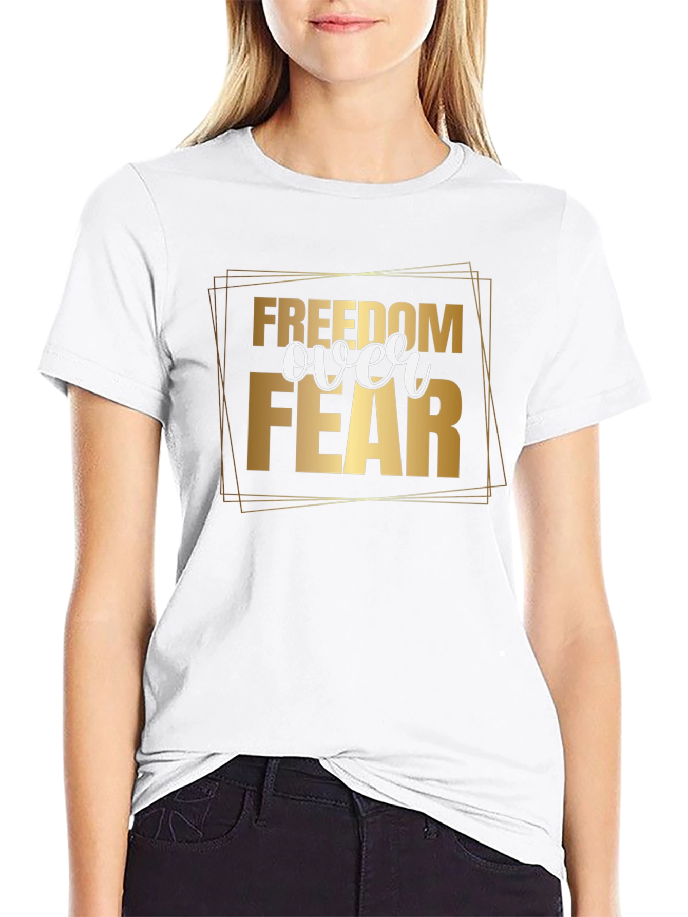 Freedom Over Fear Graphic Tee