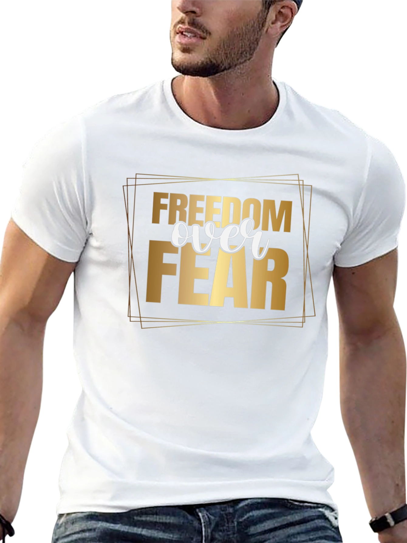 Freedom Over Fear Graphic Tee