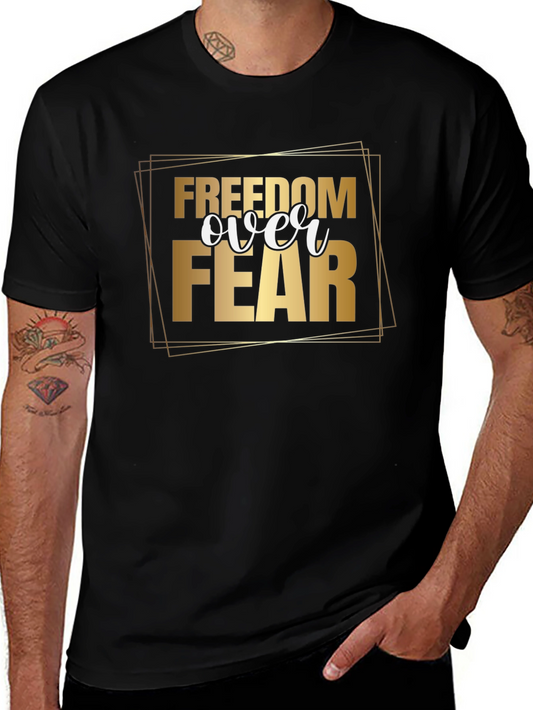 Freedom Over Fear Graphic Tee