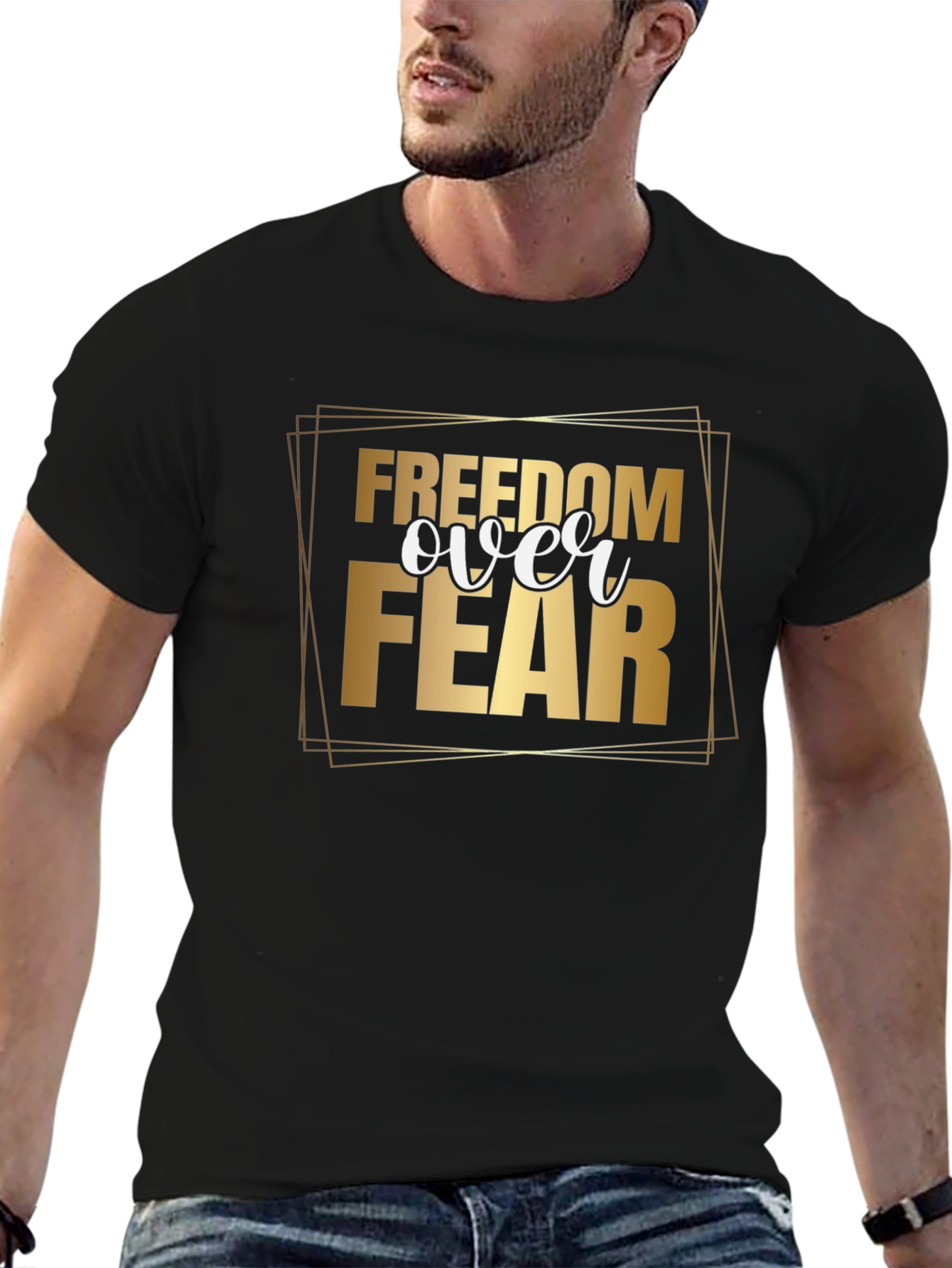 Freedom Over Fear Graphic Tee
