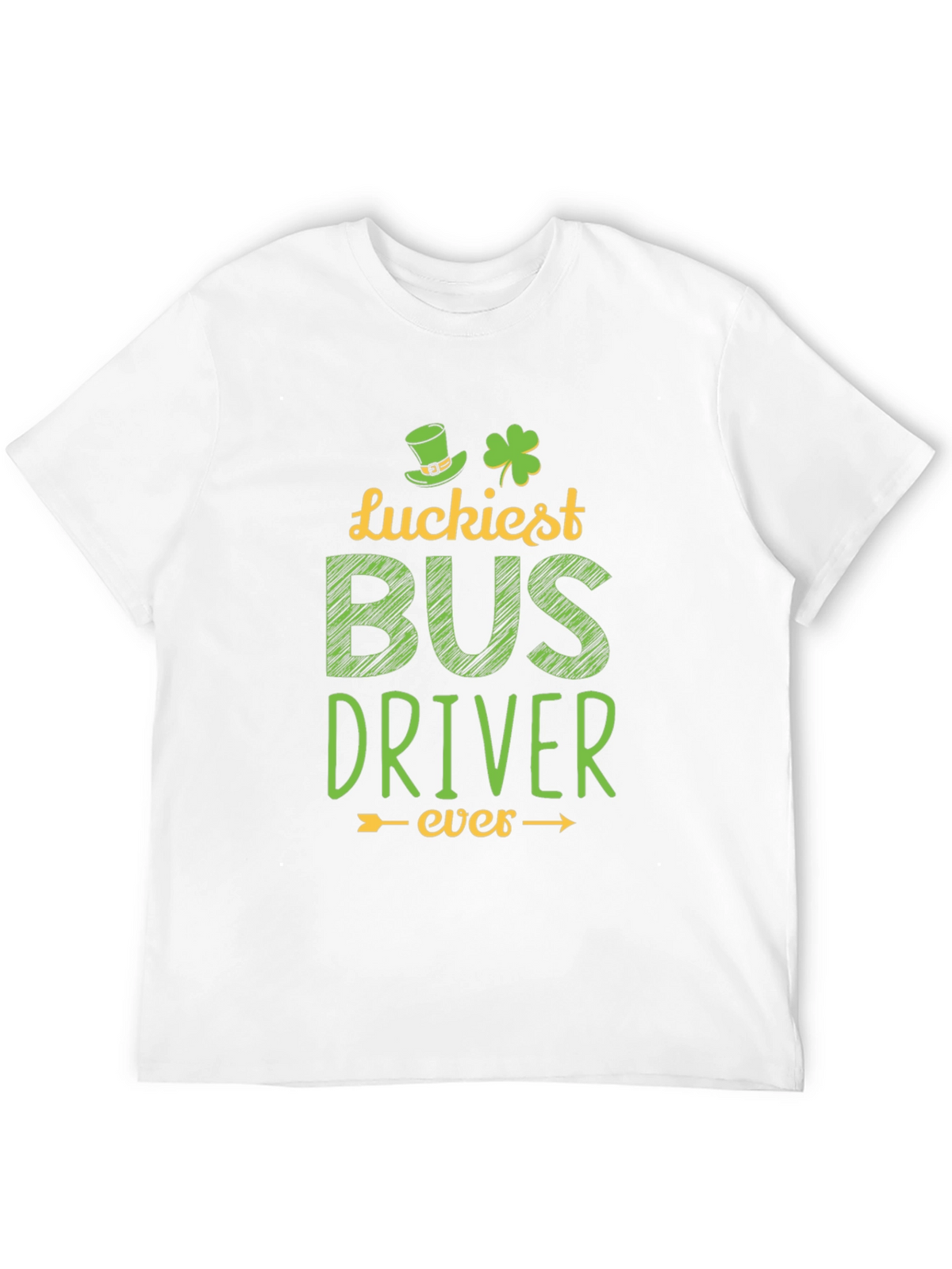 Luckiest Bus Driver Ever St. Patricks Day T-Shirt