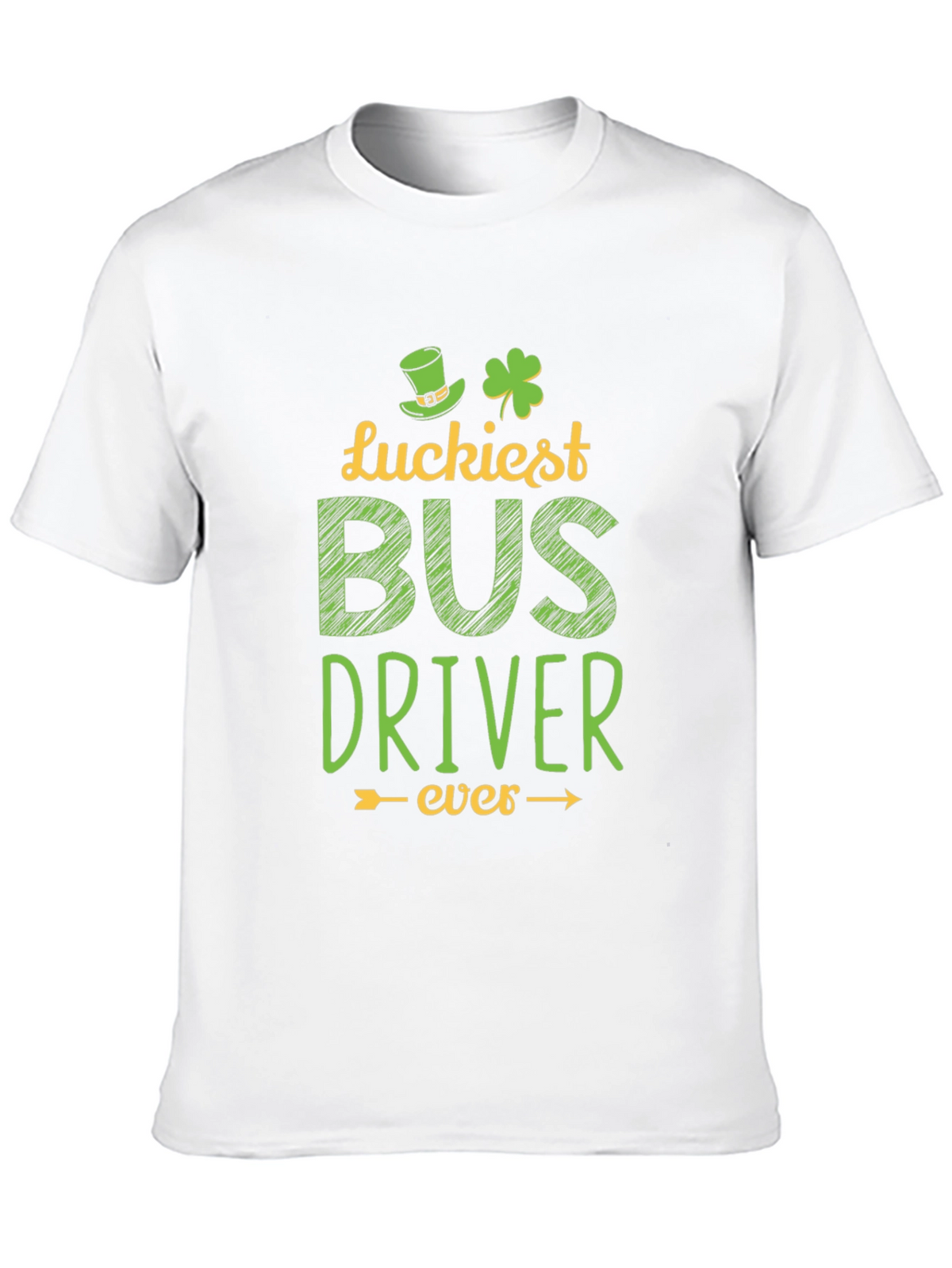 Luckiest Bus Driver Ever St. Patricks Day T-Shirt