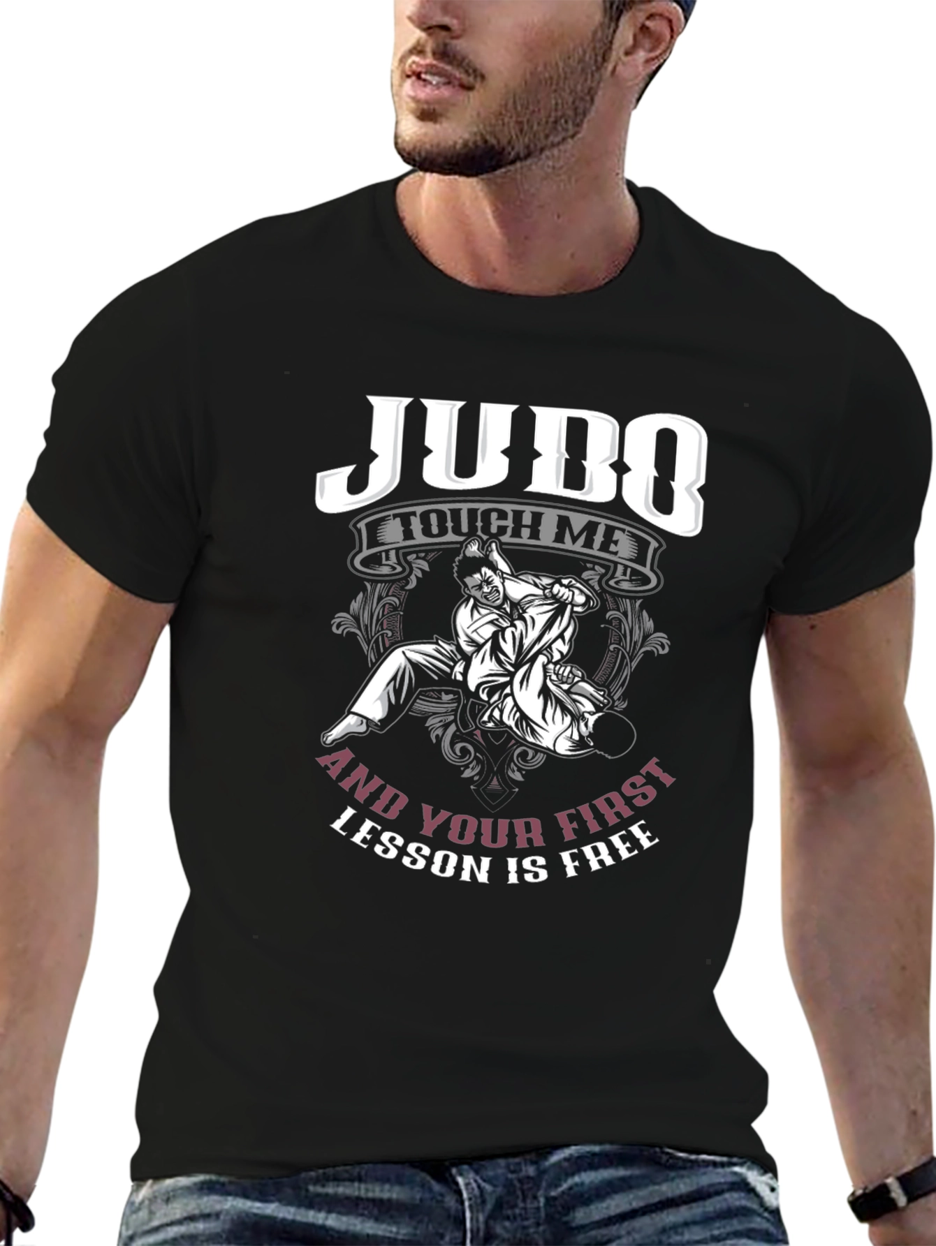 Judo Touch Me Funny Martial Arts T-Shirt