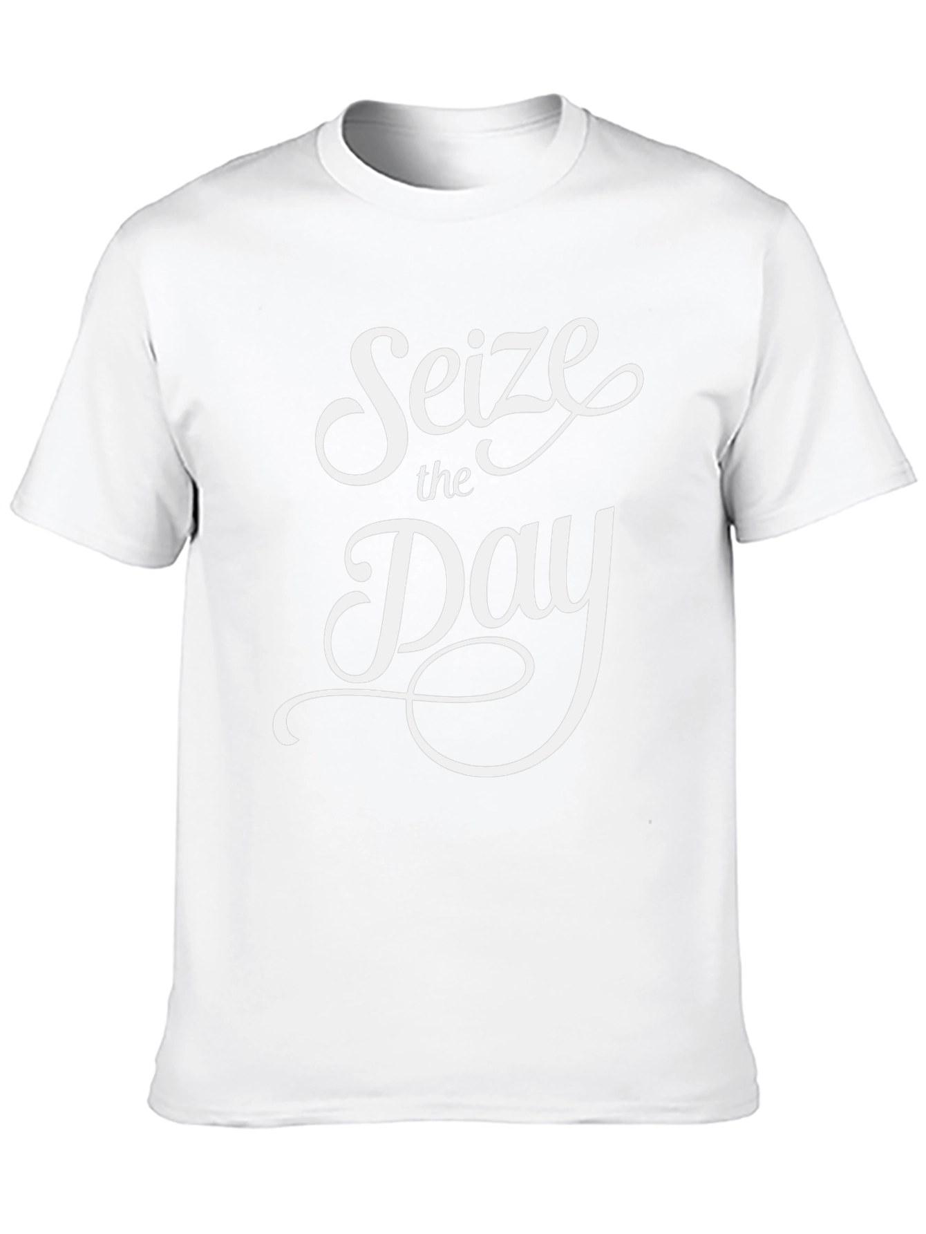 Seize the Day Black Graphic Tee