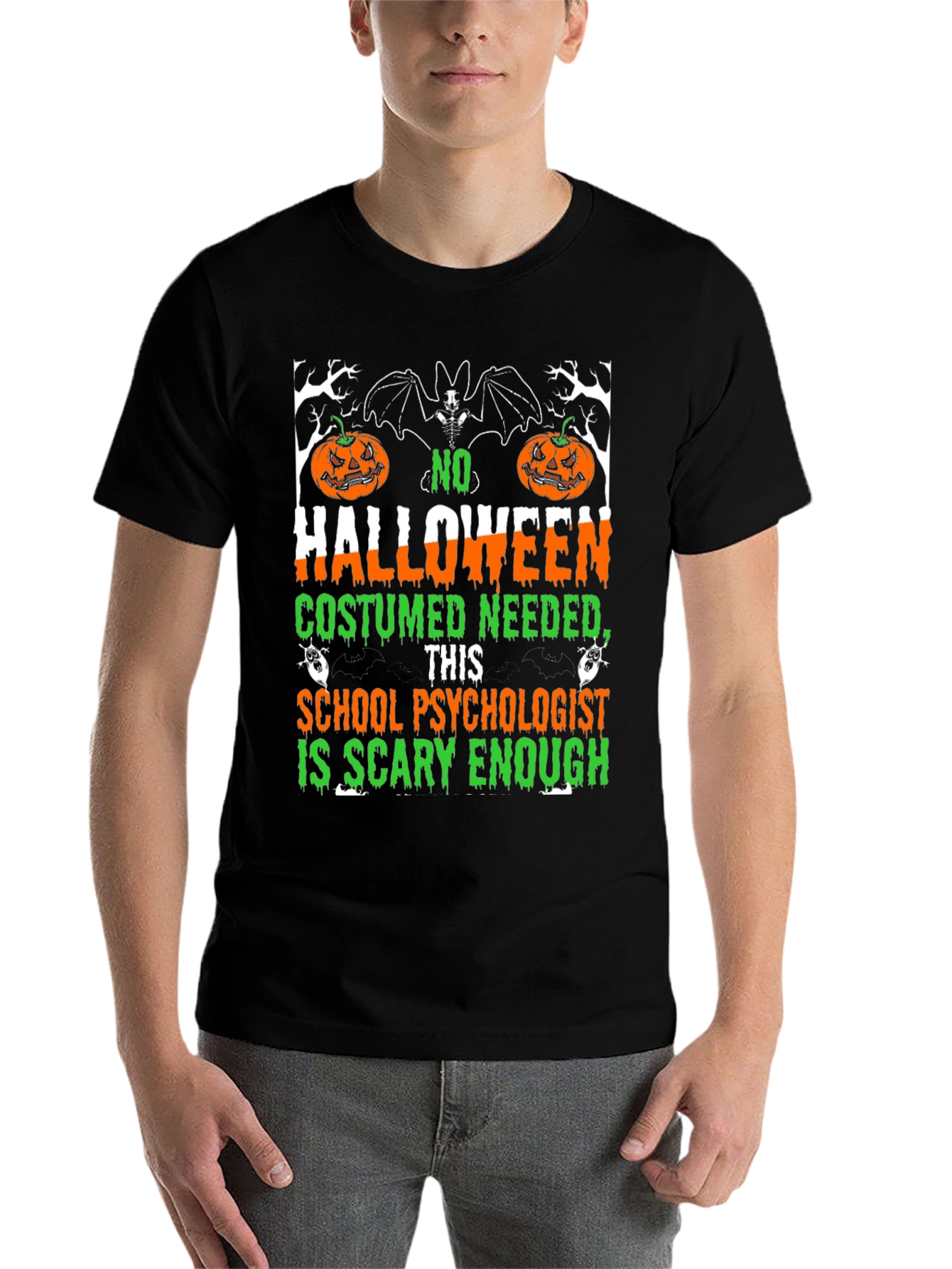 Halloween School Psychologist T-Shirt