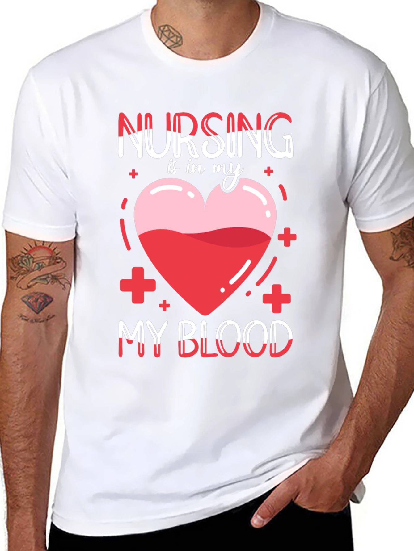 Nursing is in My Blood T-Shirt