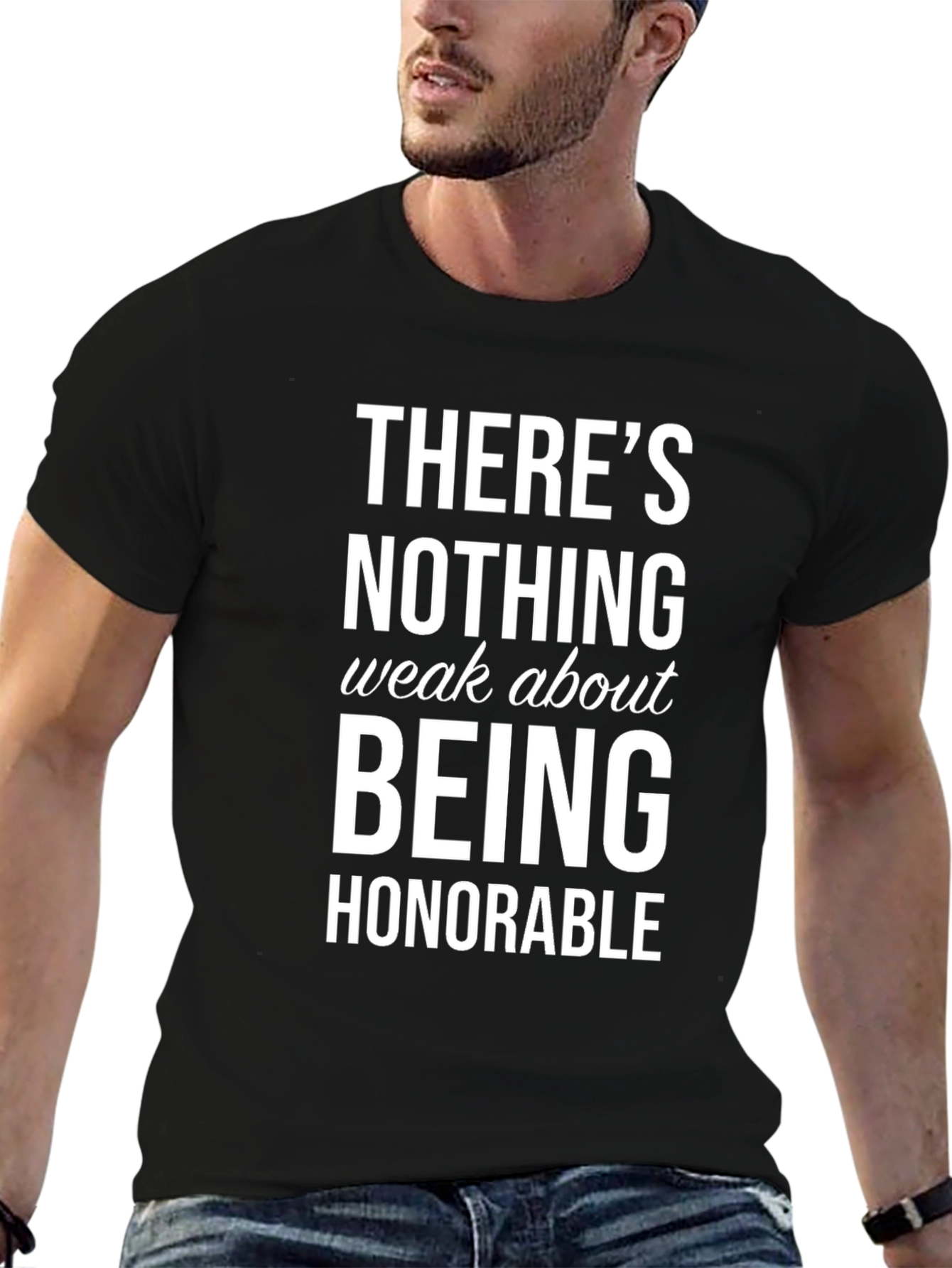 Honorable Graphic T-Shirt - Inspiring Message