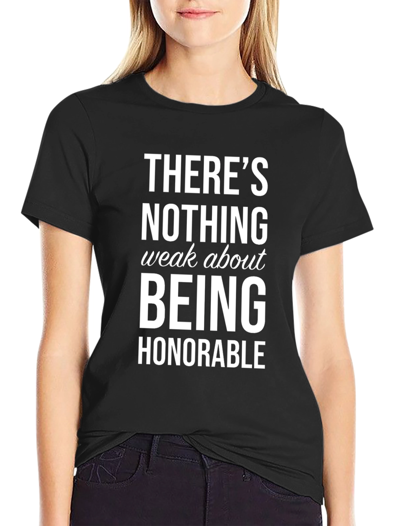 Honorable Graphic T-Shirt - Inspiring Message