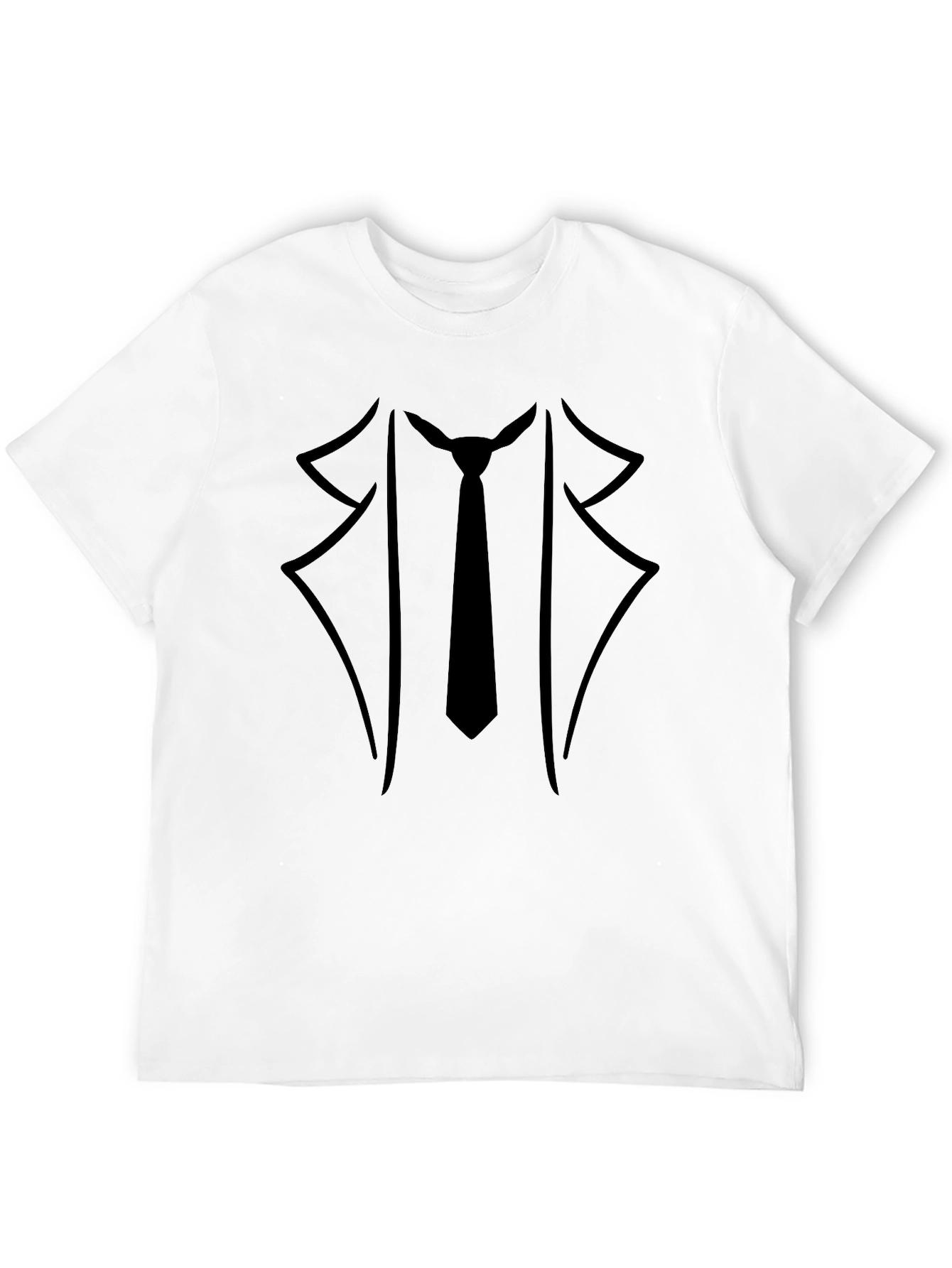 Suit & Tie Graphic T-Shirt - Stylish and Fun